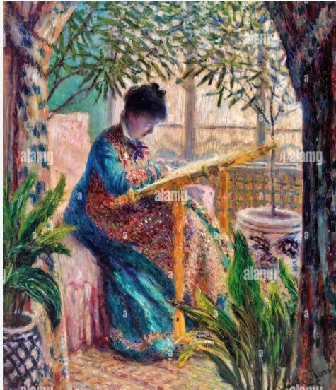 Dans l'univers de Monet d'hier à aujourd'hui : "entre liens matières et savoir-faire"