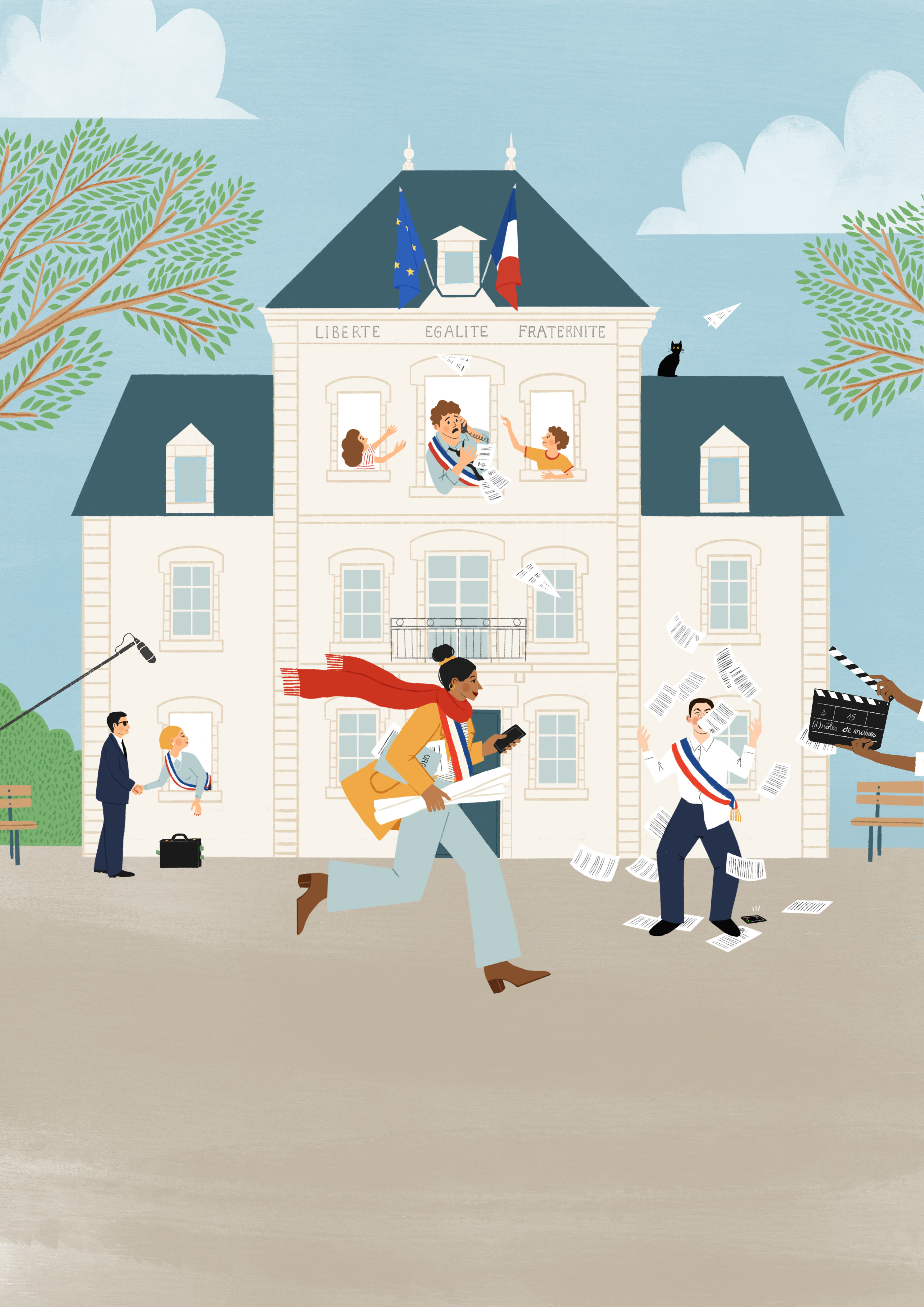 (D)Rôles de maires – Les maires font leur cinéma
