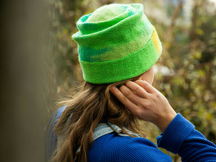 Béret ou chapeau en feutre