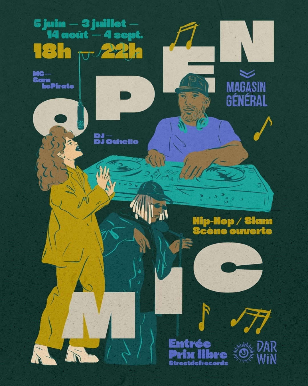 OPEN MIC à DARWIN