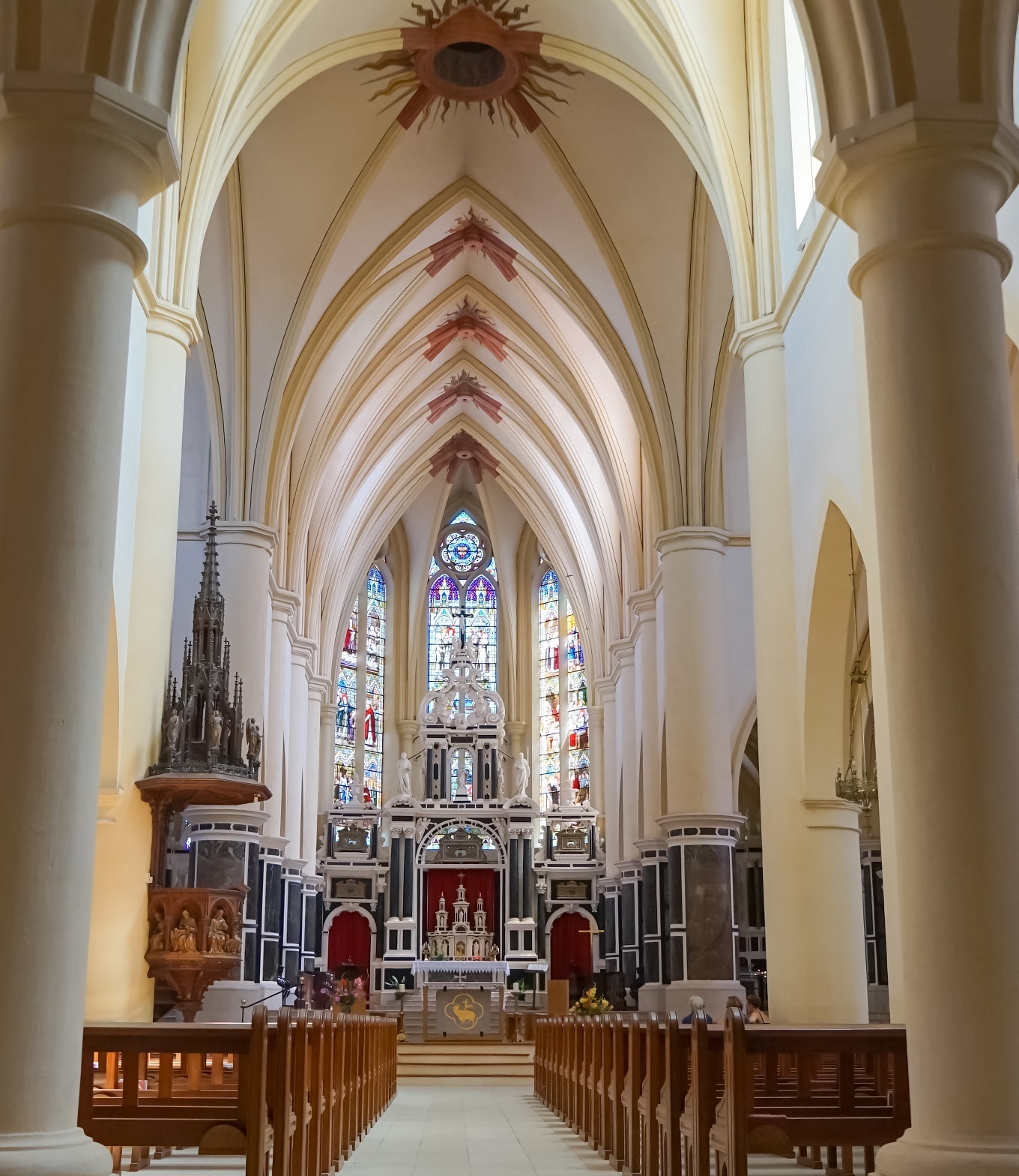 Visite guidée de l'église haute