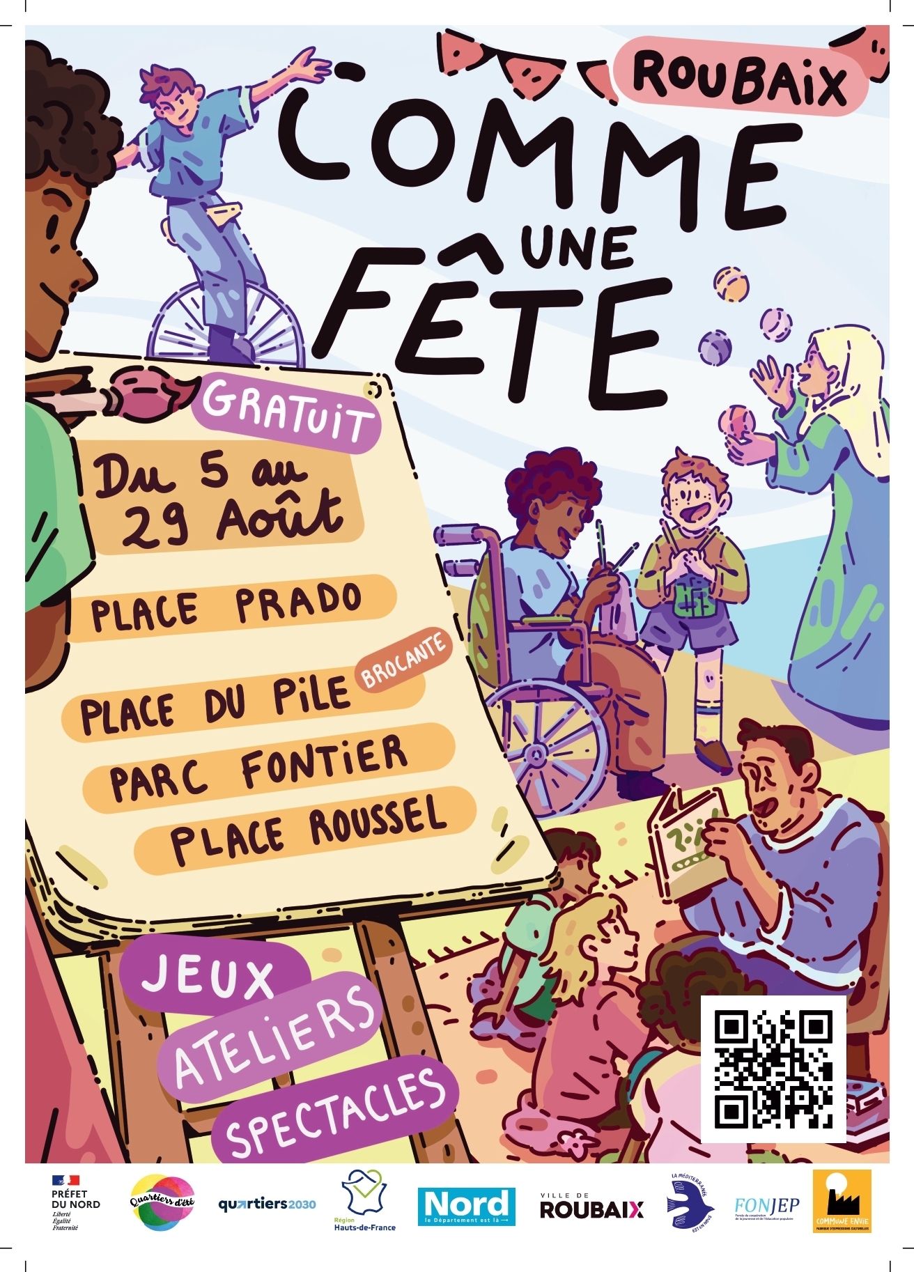 Comme une Fête - Parc Fontier
