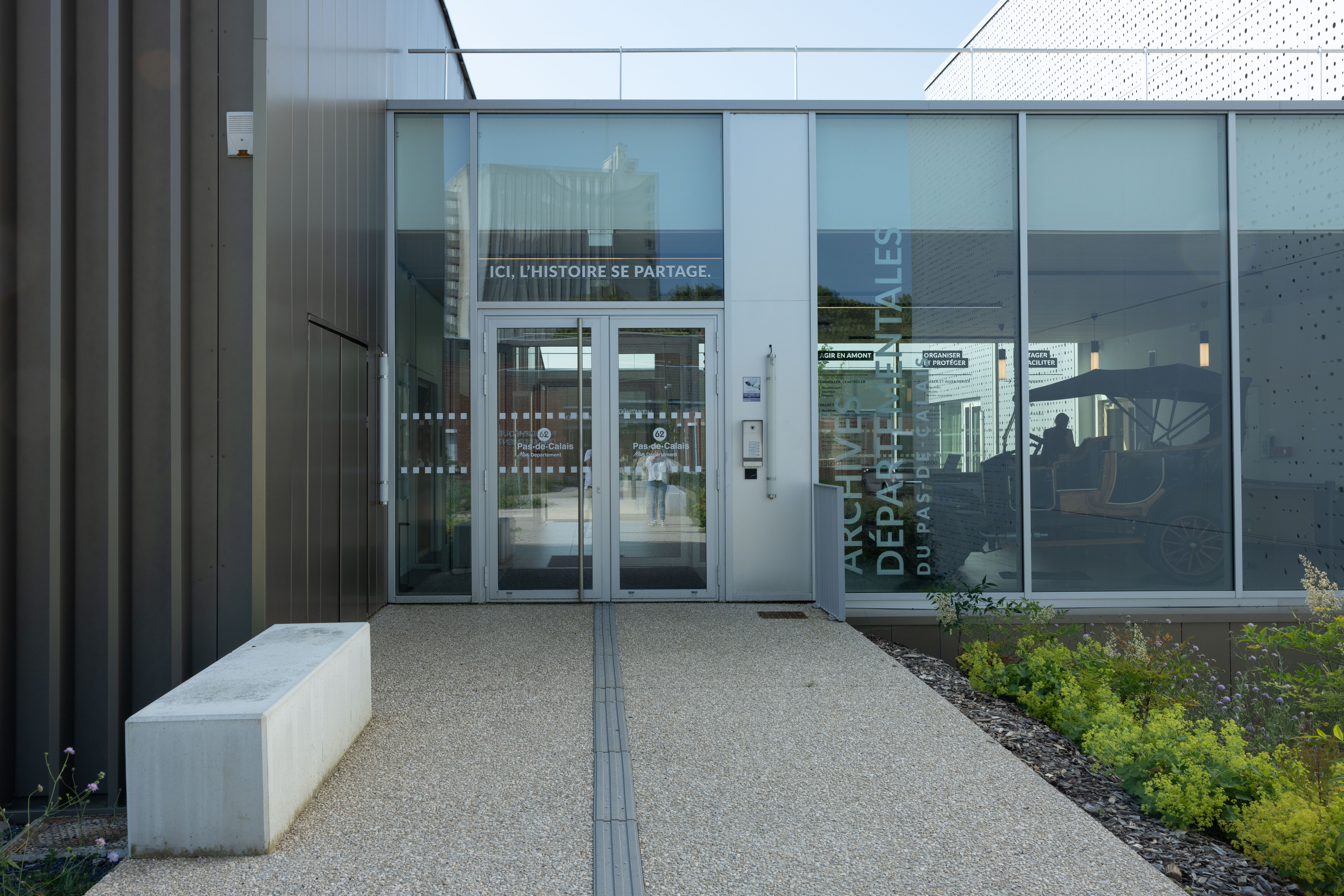 Visite guidée du nouveau bâtiment des Archives du Pas-de-Calais