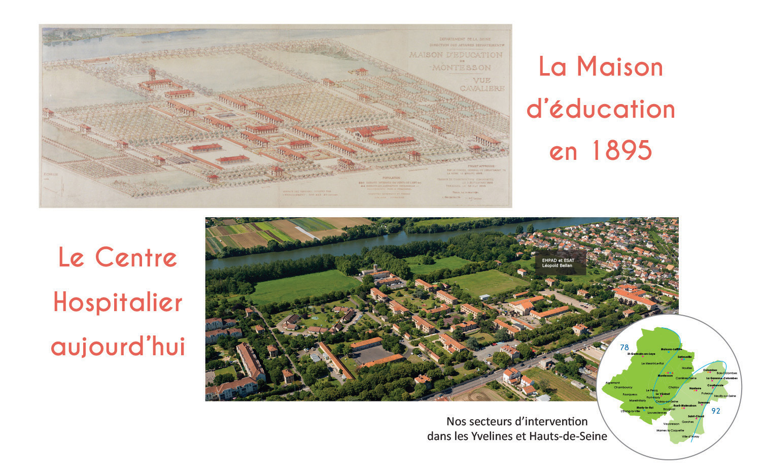 Visite guidée du centre hospitalier Théophile-Roussel de Montesson