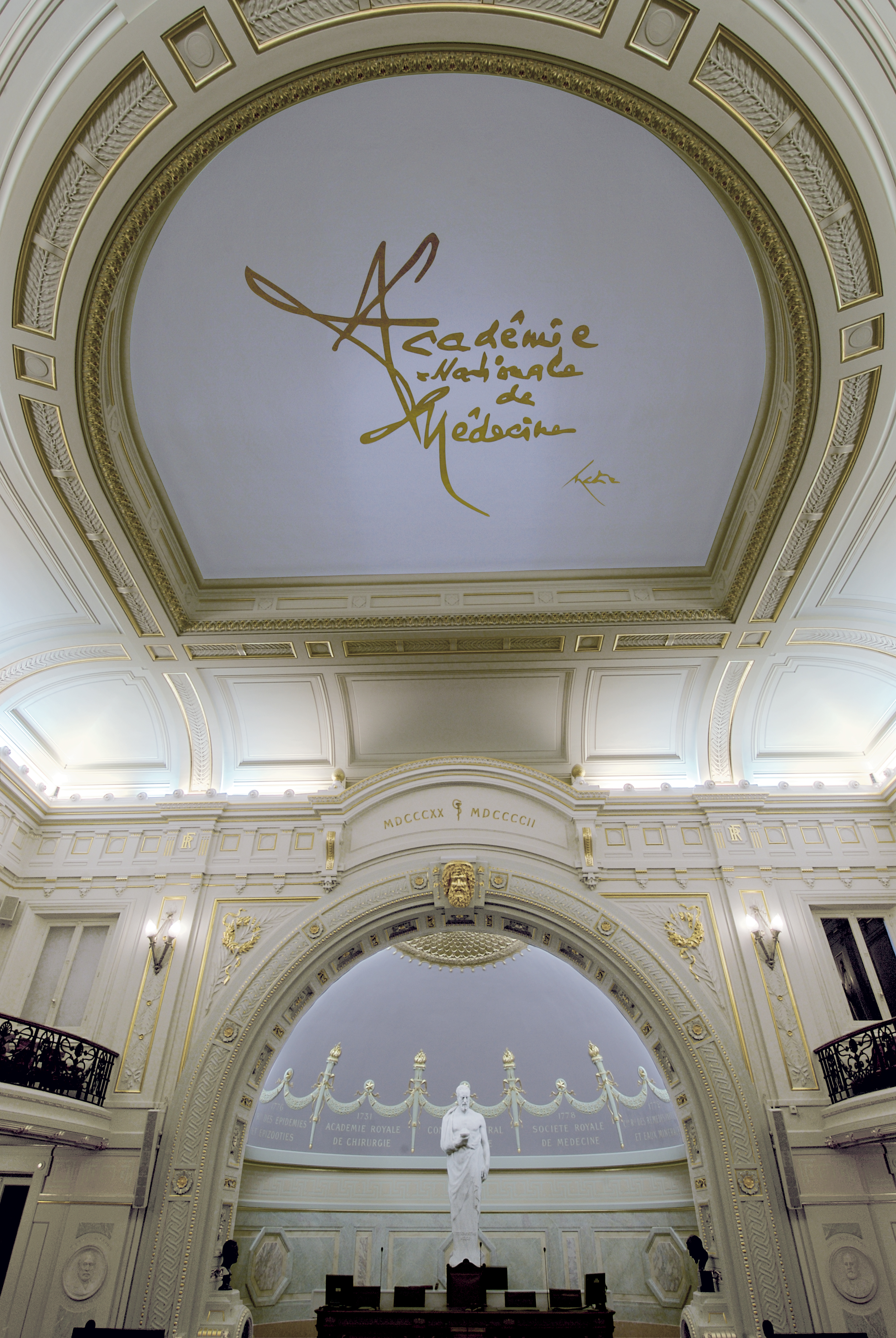 Visite guidée de l'Académie nationale de médecine