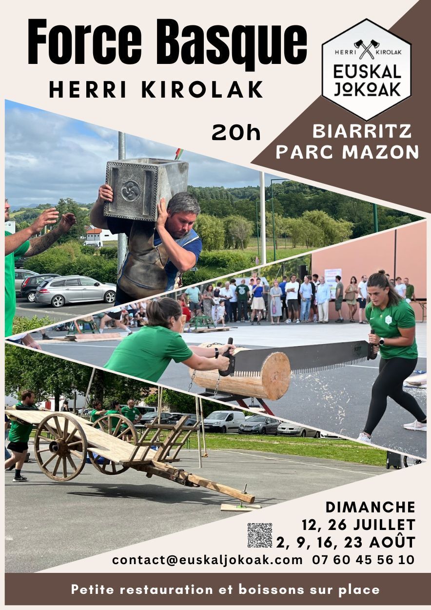 Soirées participatives de force basque