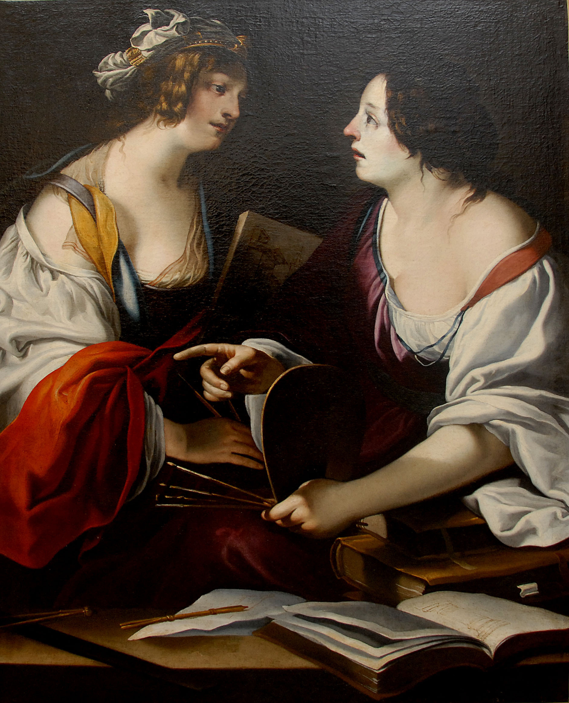 Tour de l'œuvre L'Allégorie de l'Architecture et de la Peinture