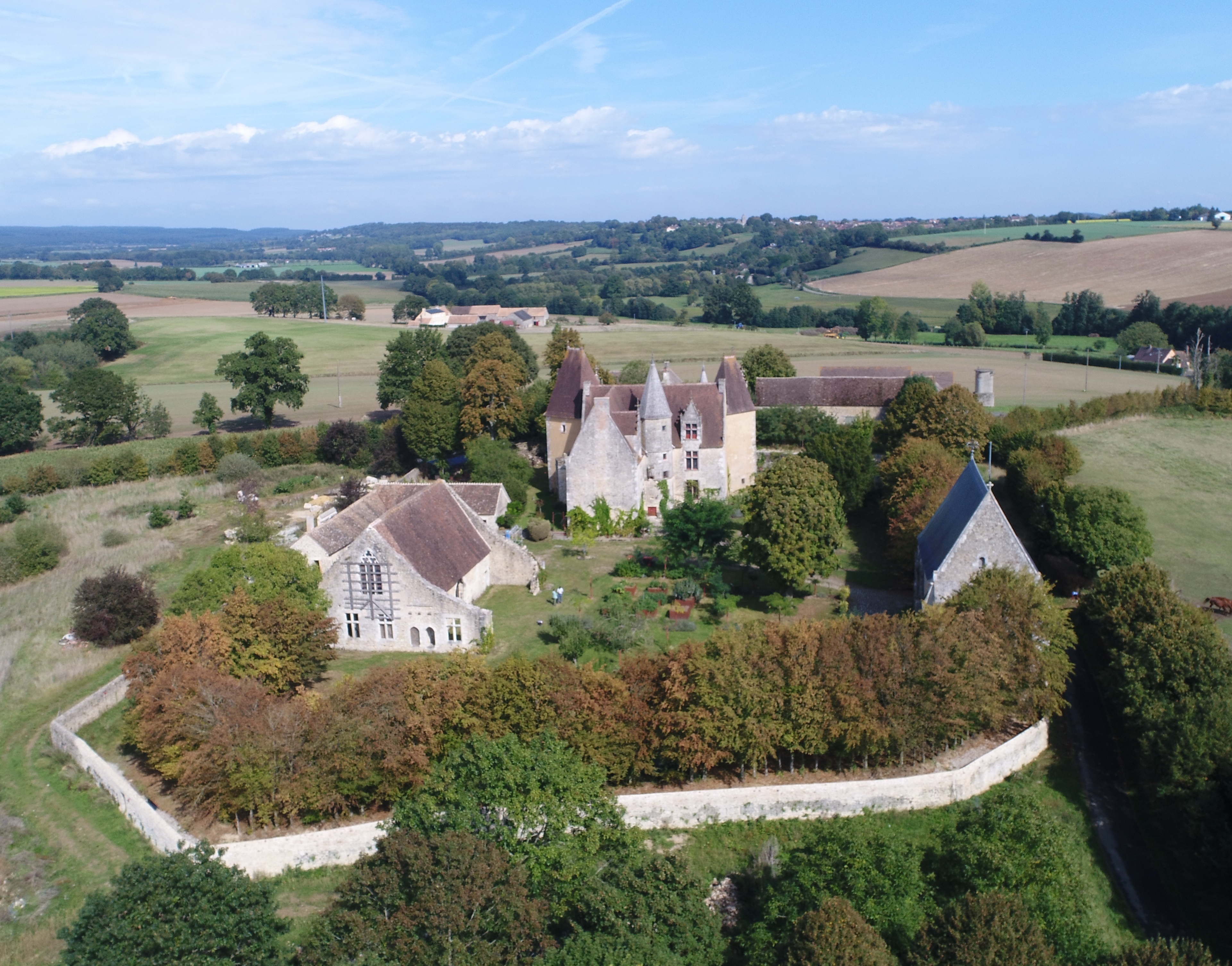 Visite guidée des résidences du logis de Moullins
