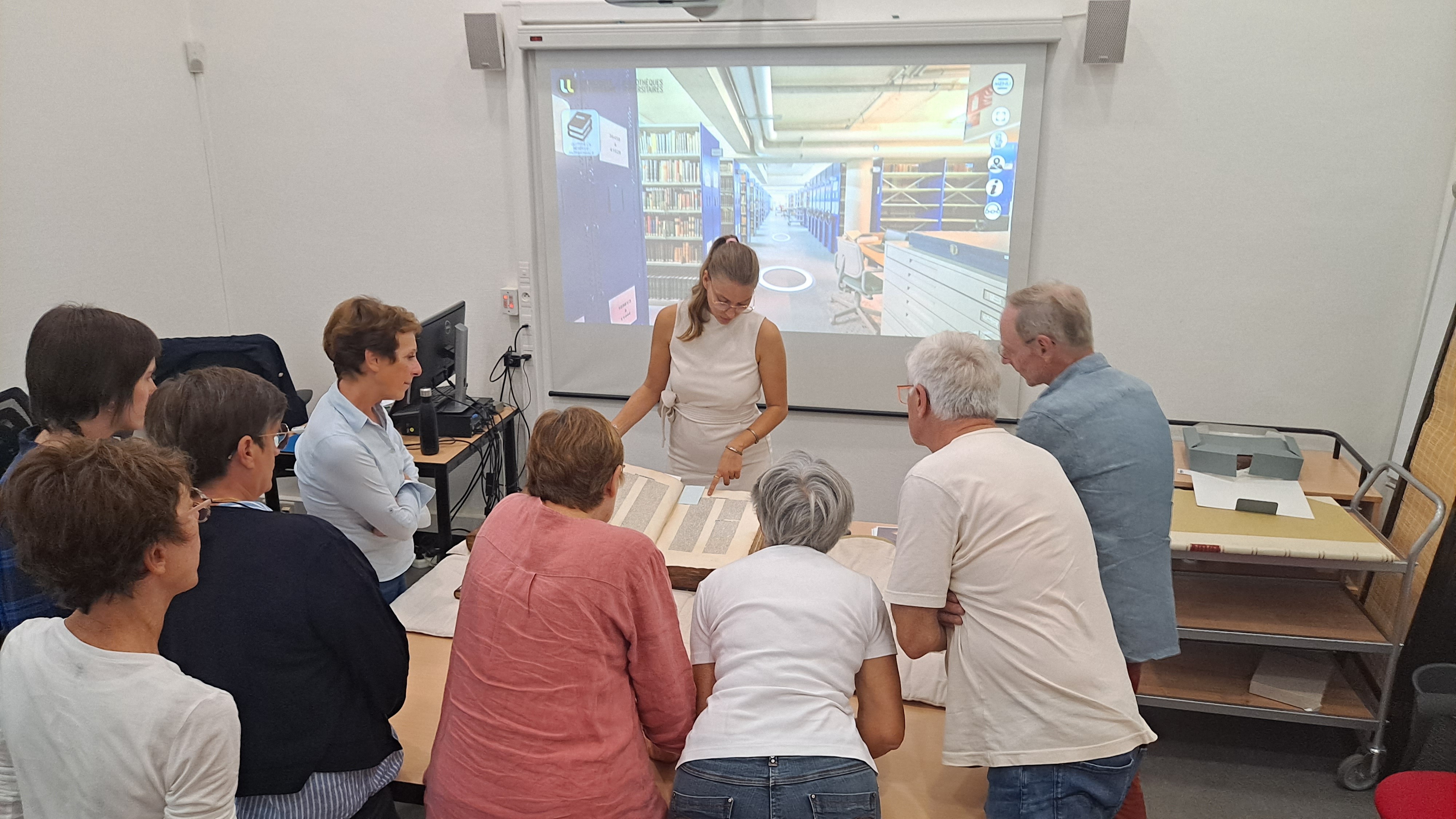 PatrimoineS en BU - présentation de livres anciens