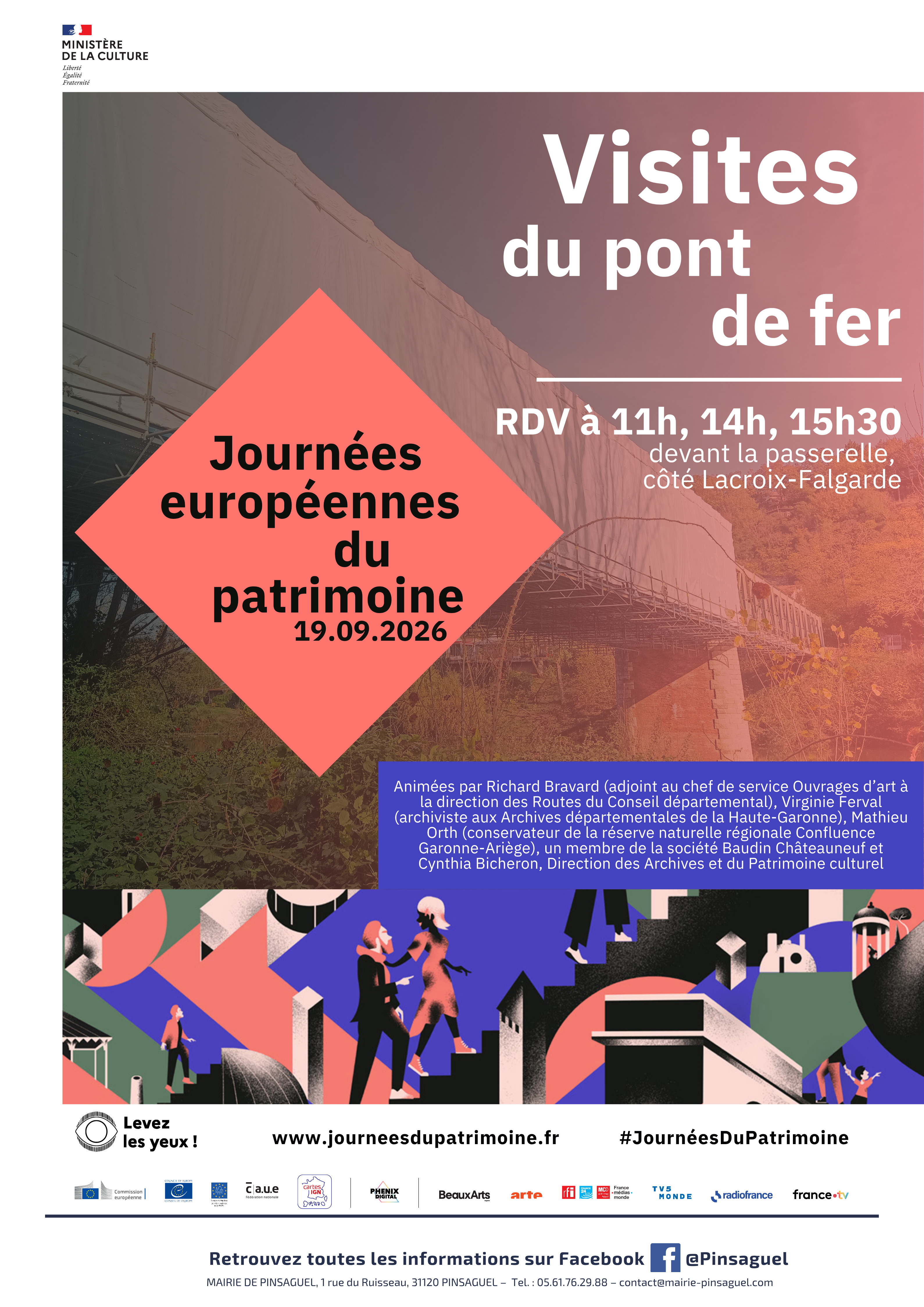 Visite guidée du pont de fer