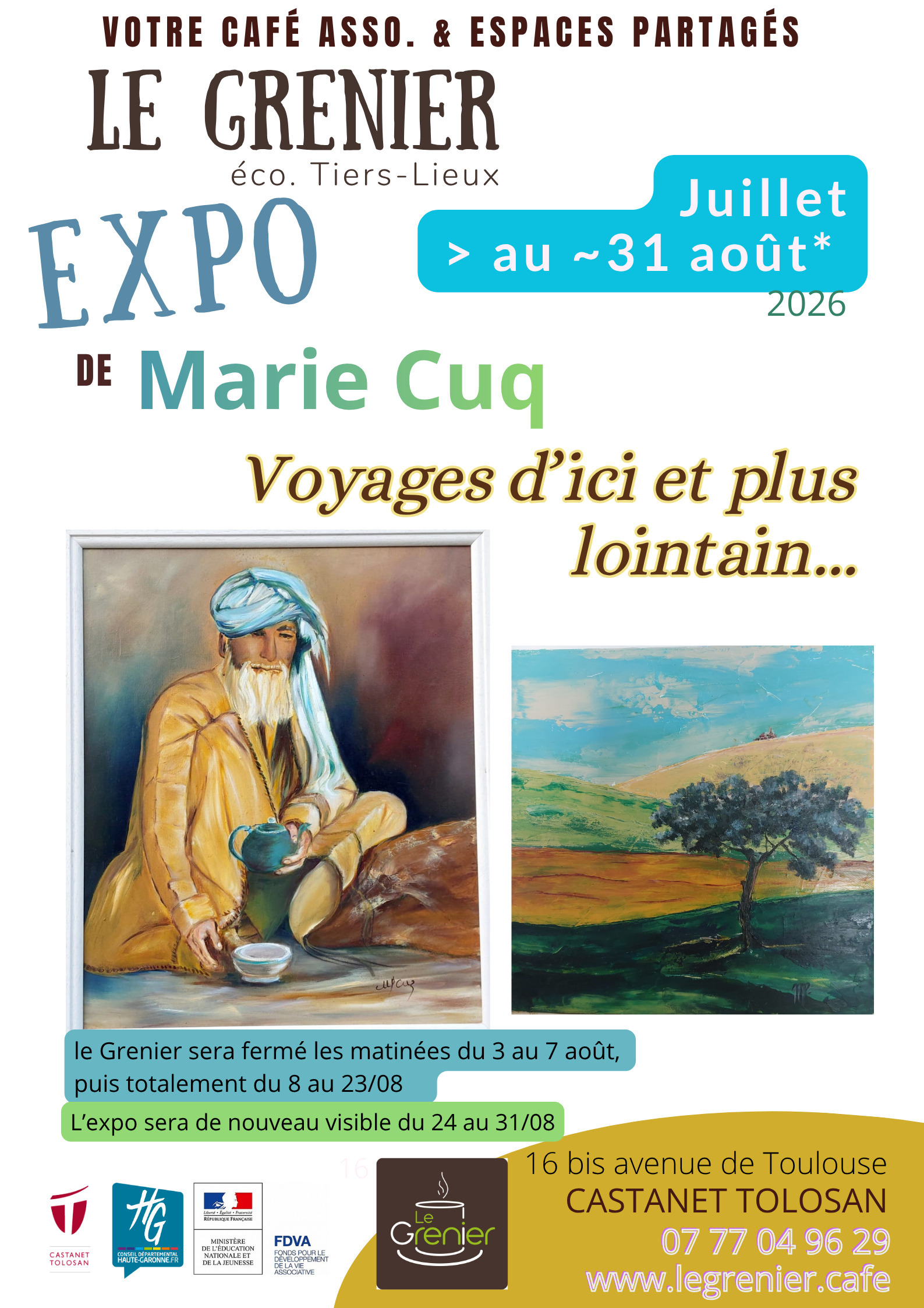 Voyages d’ici et plus lointain...
