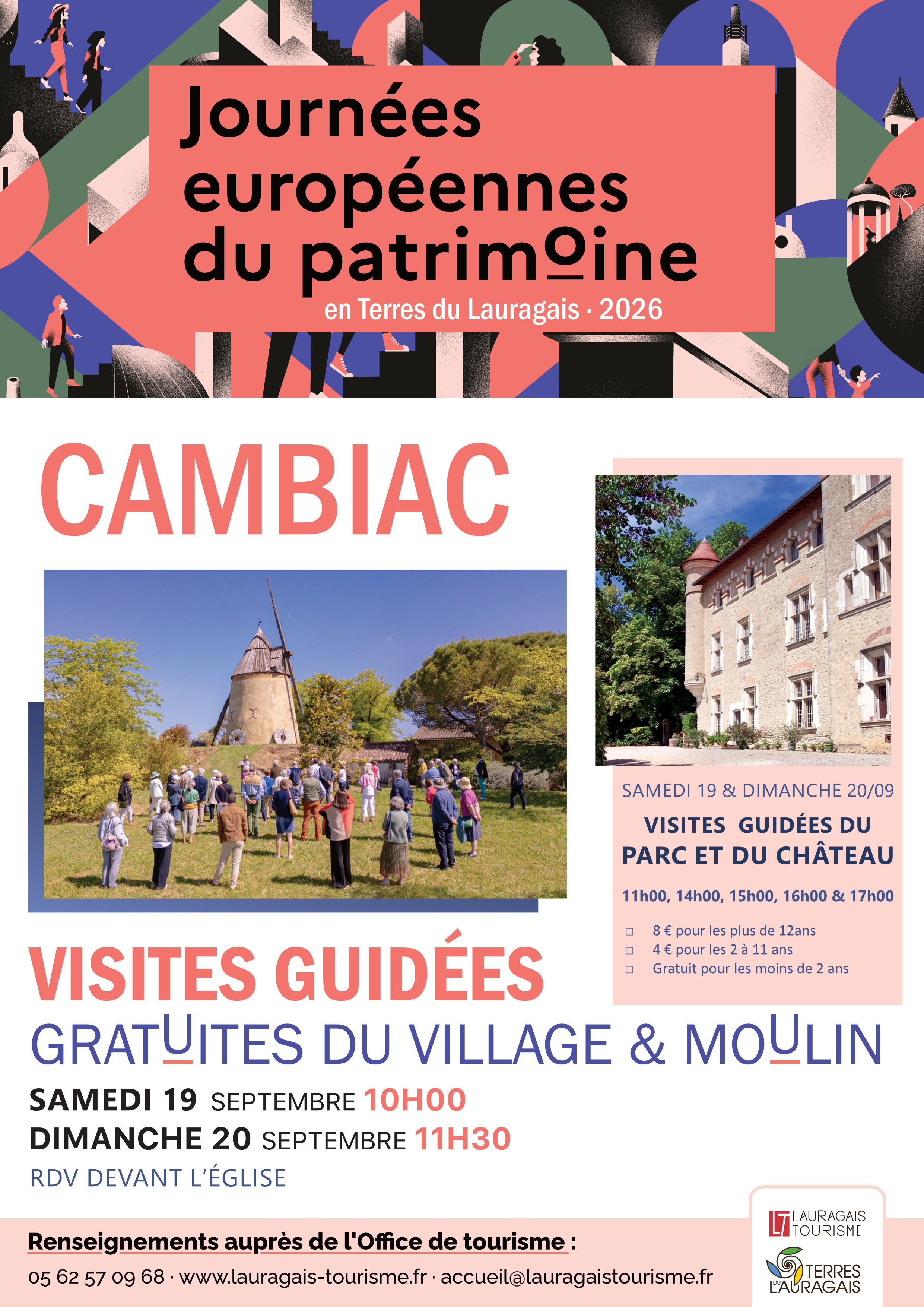 Visite guidée de Cambiac