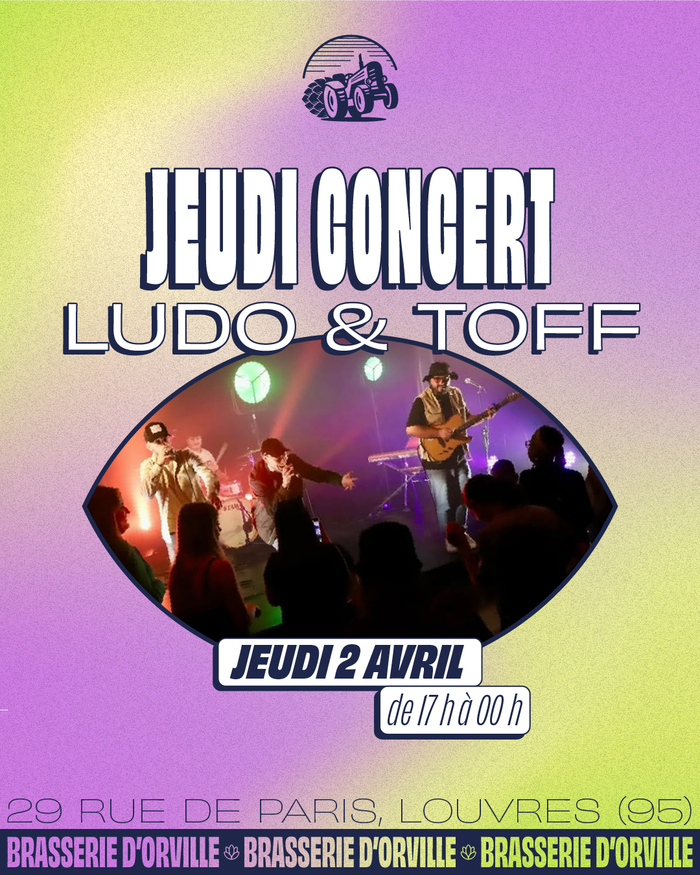 Un nouveau Jeudi Concert qui va encore répandre de belles ondes à la brasserie ! Pour cette édition, on vous embarque dans l’univers solaire et métissé de Ludo & Tof.