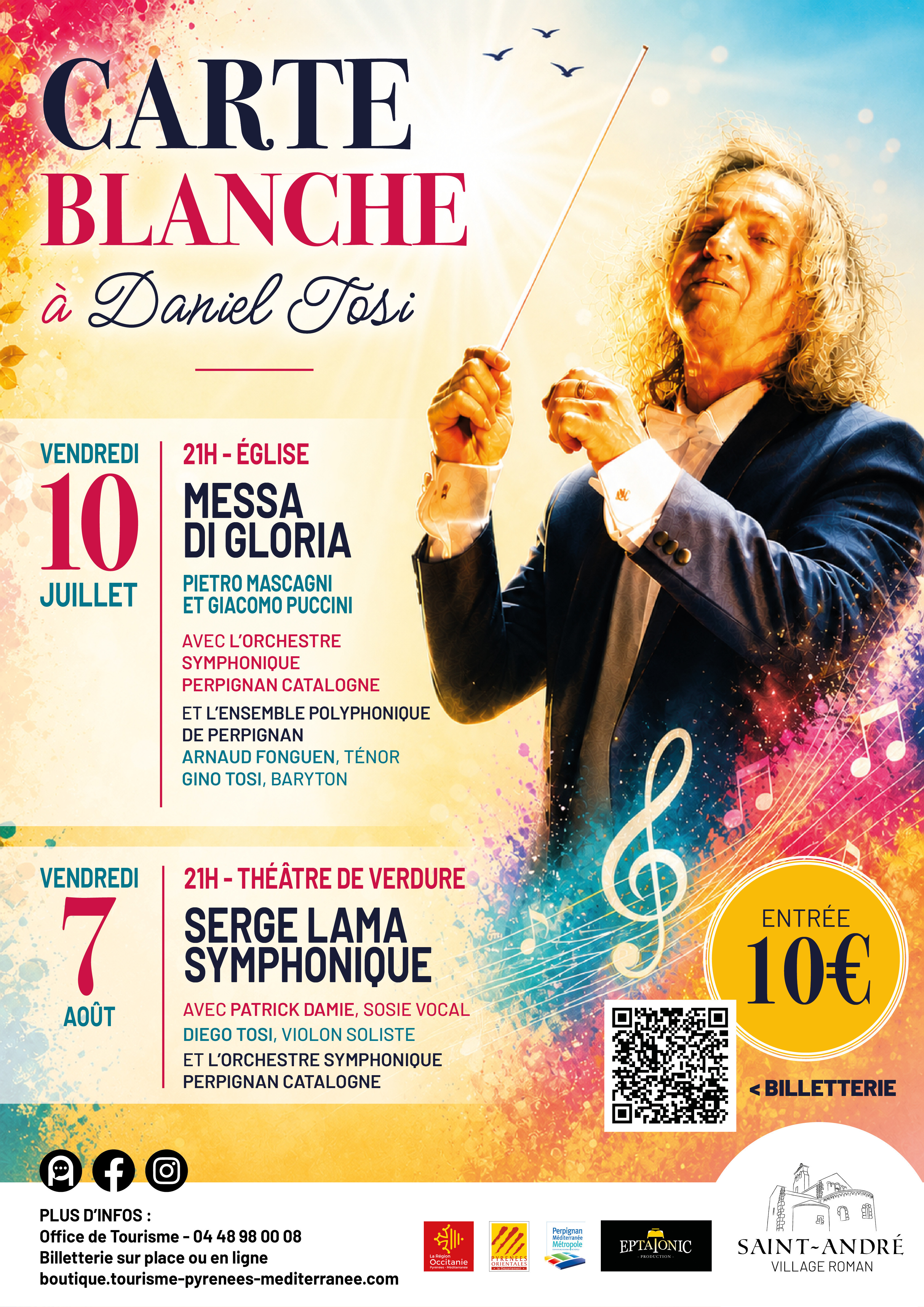 Carte Blanche à Daniel Tosi - "Serge Lama Symphonique"