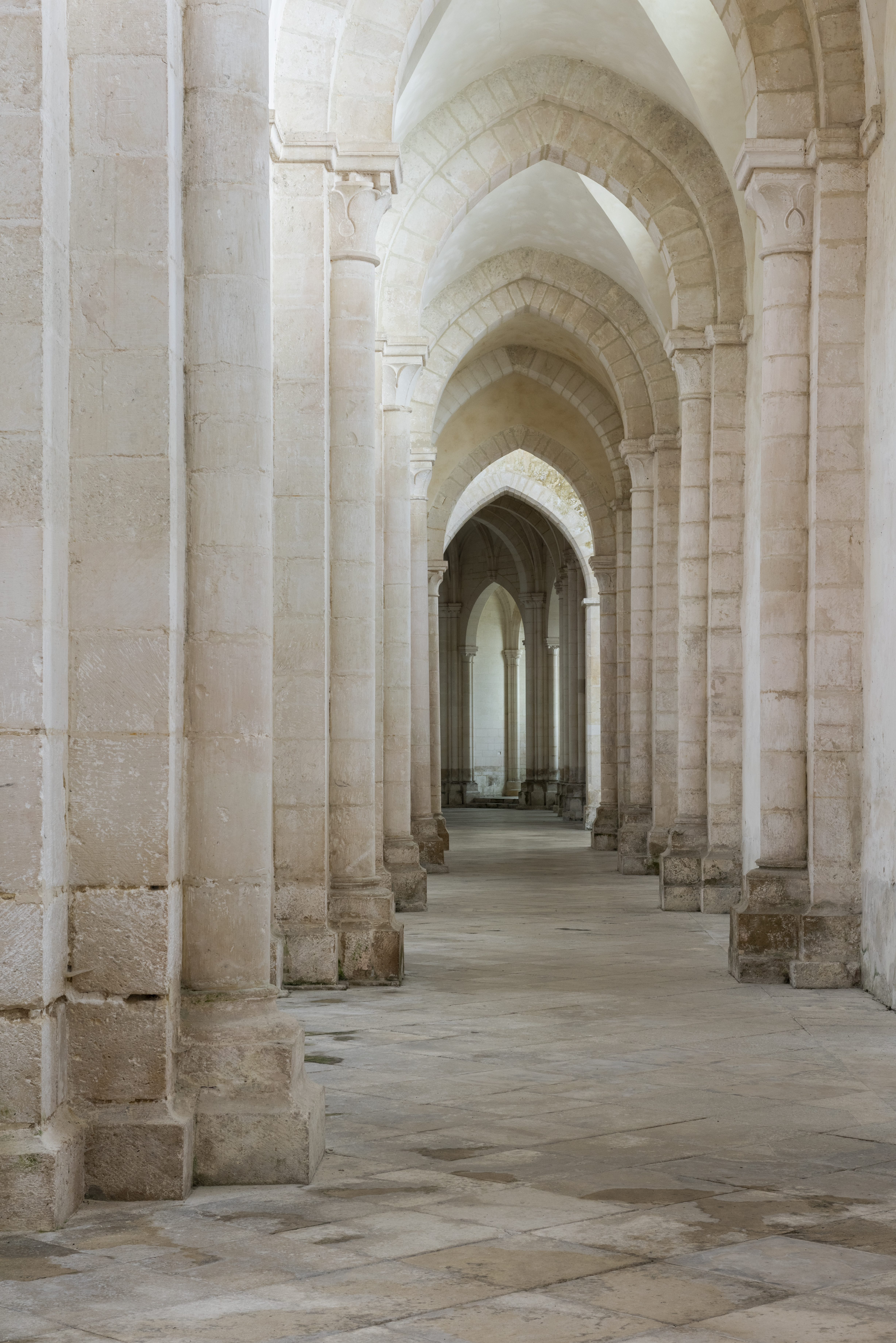Visite de l'abbaye de Pontigny