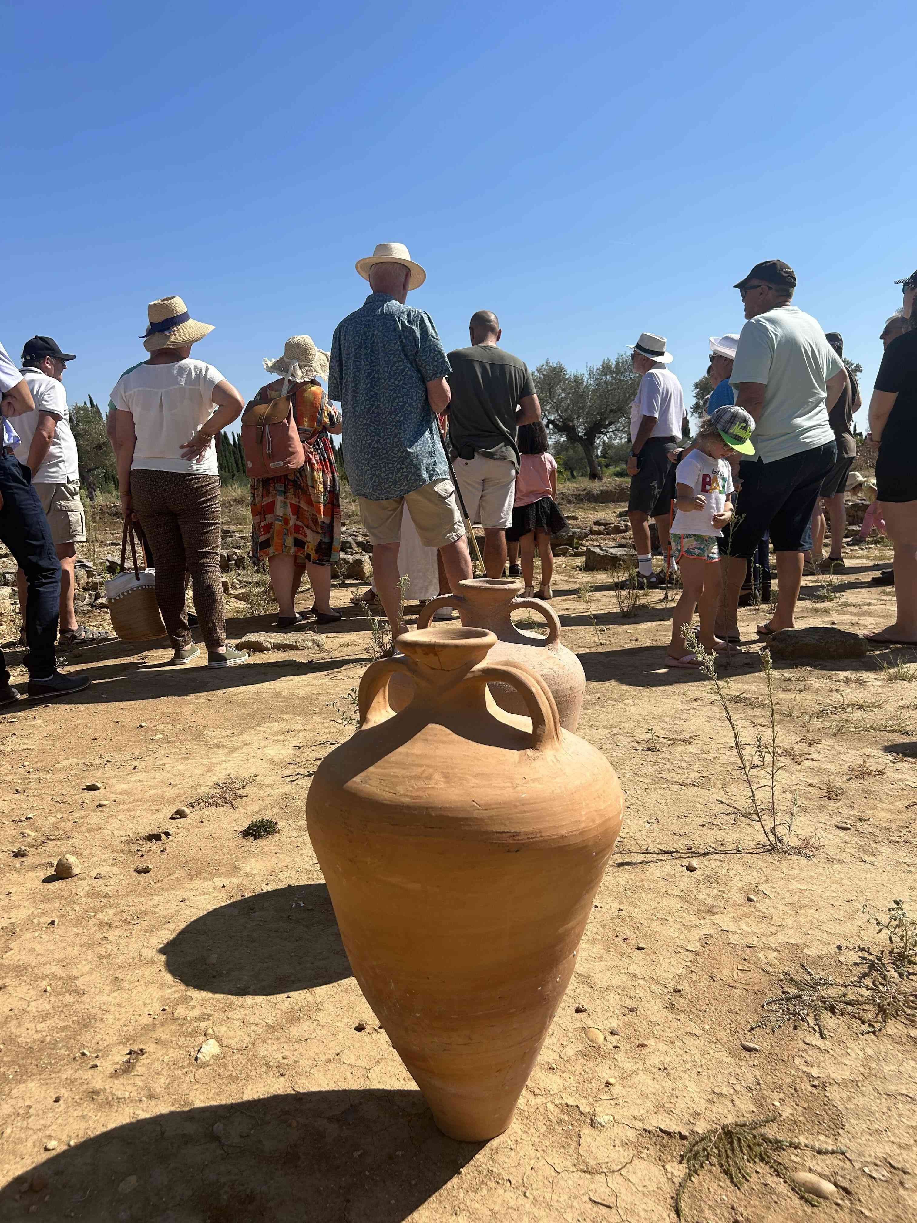 Visite guidée du site archéologique - explorez l'atelier de production d'amphores du Mas des Tourelles