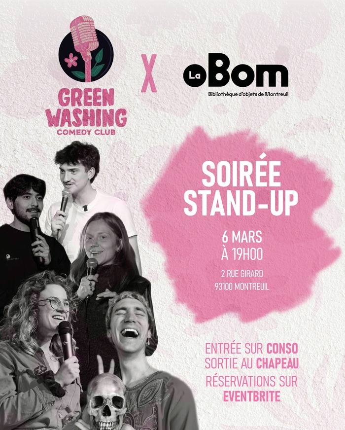 Le greenwashing comedy club revient à la ROM