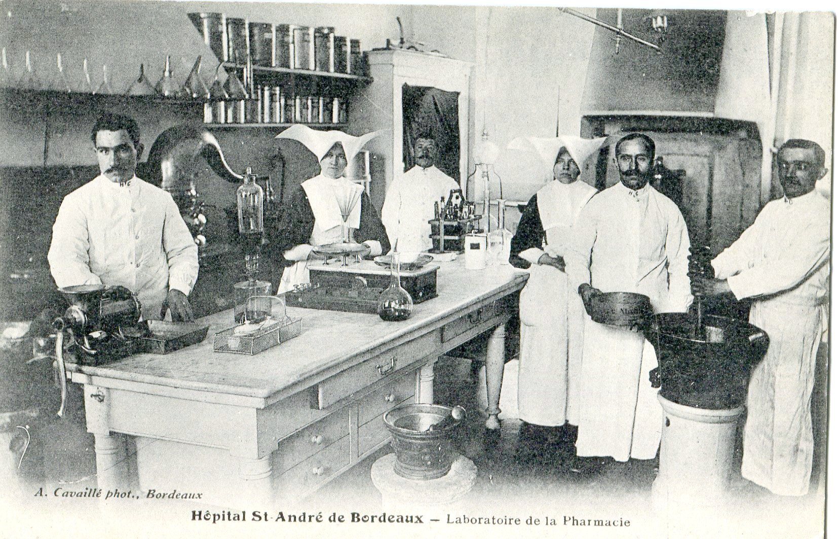 Visite guidée de l'hôpital Saint-André