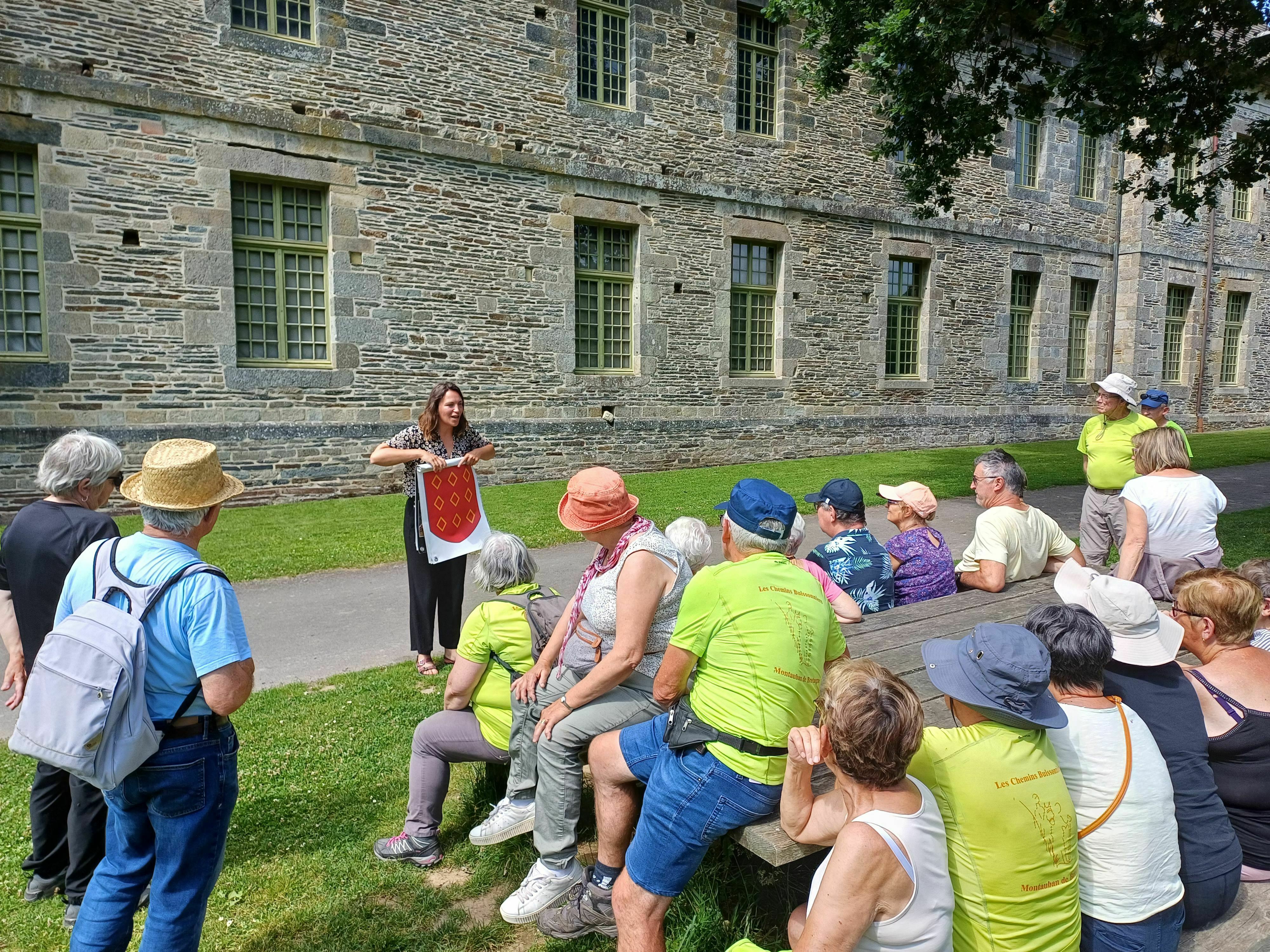 Visite guidée de l'abbaye de Bon-Repos