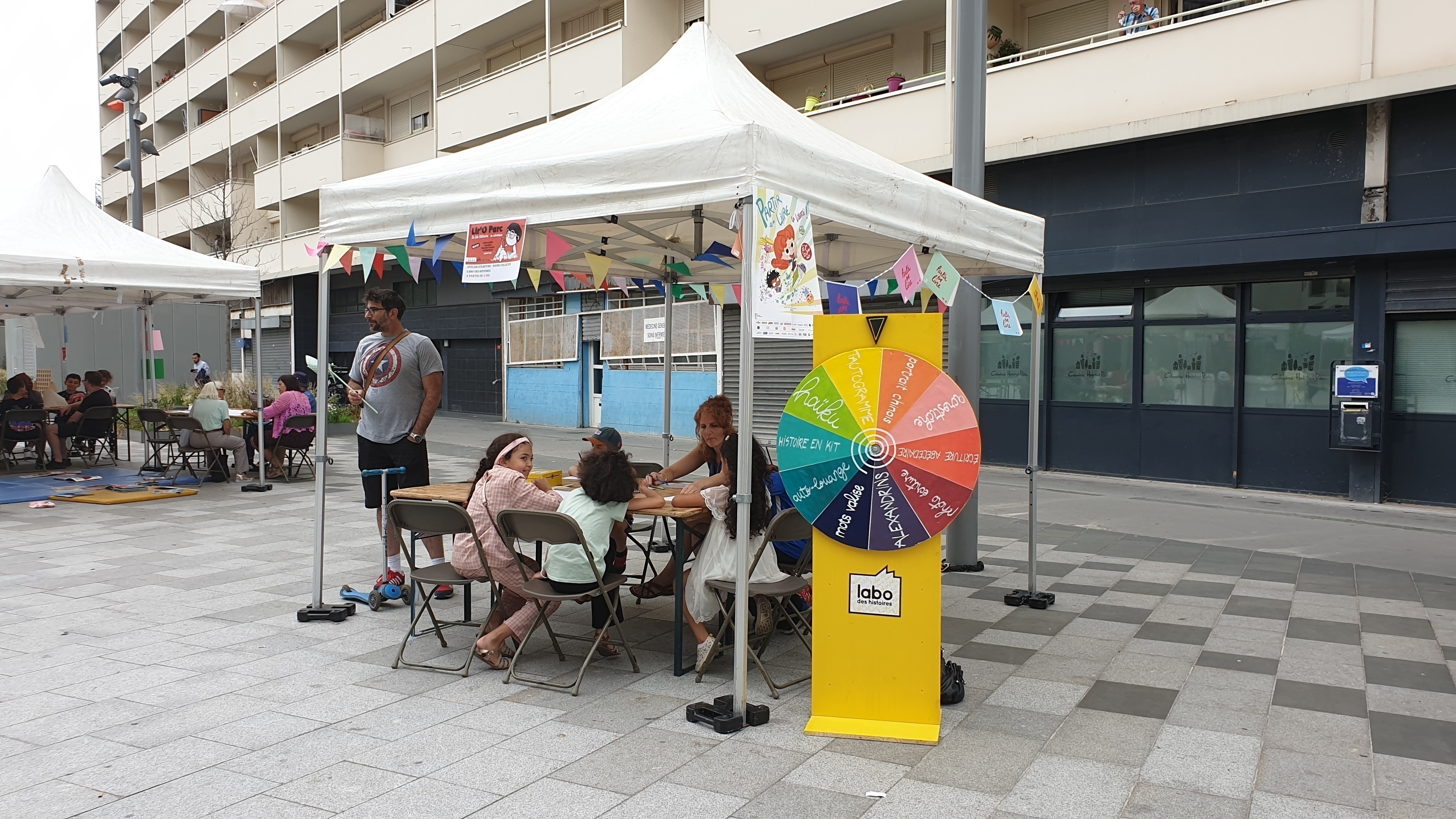 Place aux habitants - Stand écriture créative