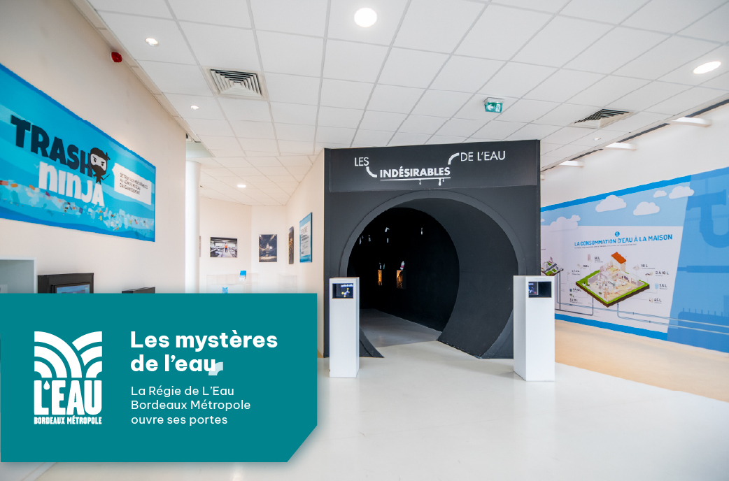 Visite guidée de l'espace pédagogique d'une station d'épuration