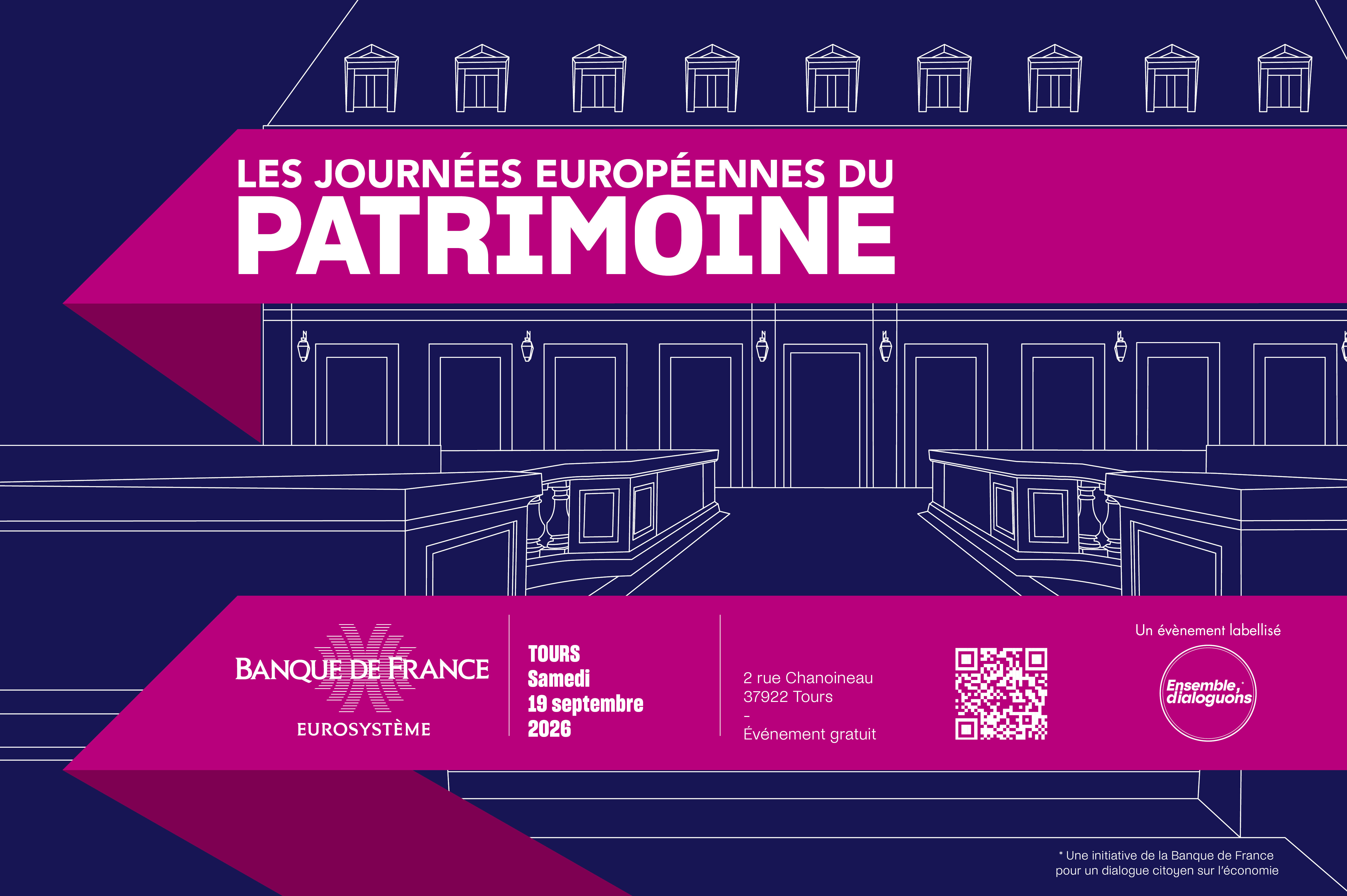 Visite de la Banque de France de Tours