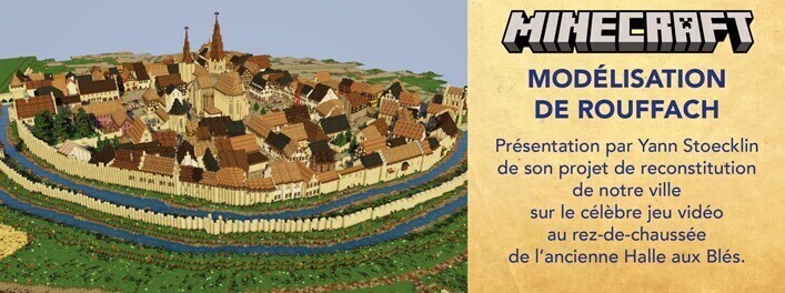 Modélisation de Rouffach sur Minecraft
