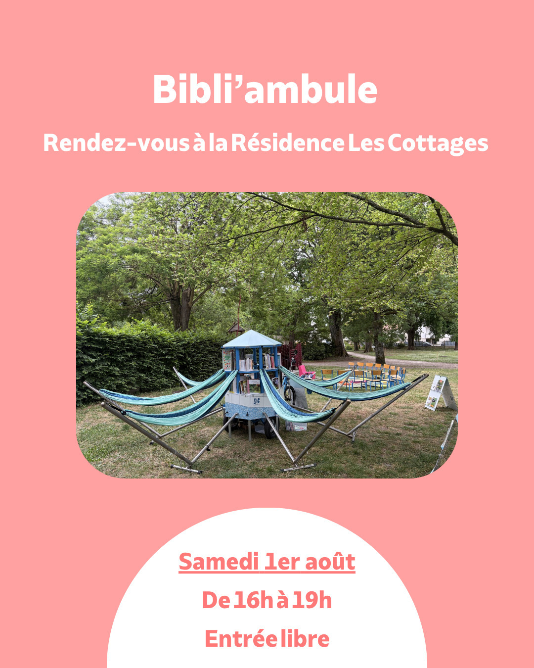 La médiathèque prend l'air !