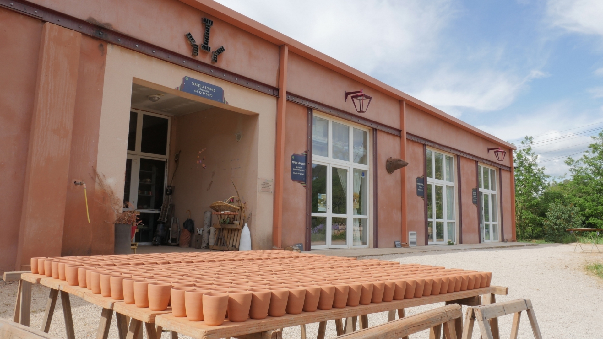 Visite des ateliers de la Tuilerie Bossy