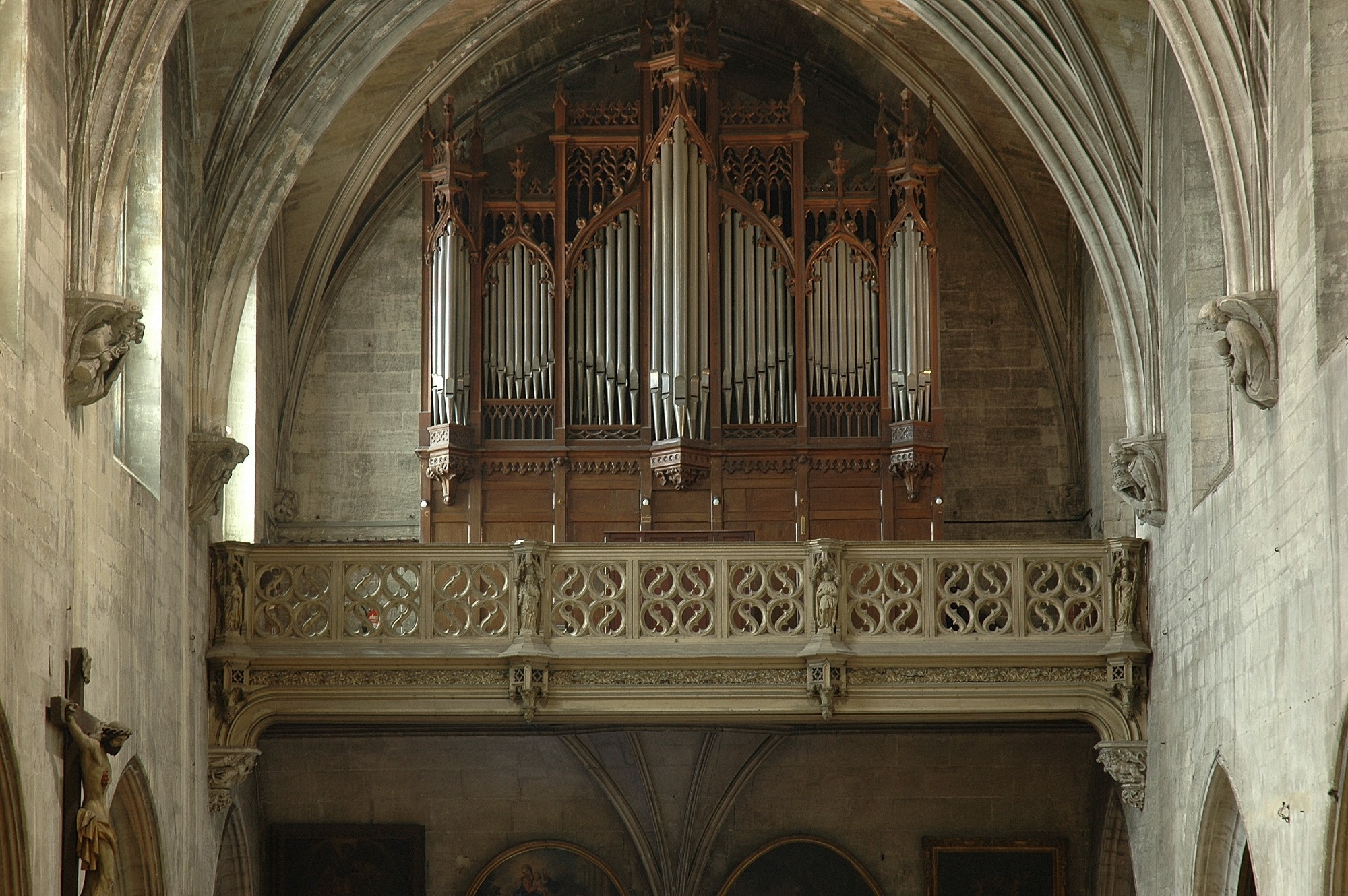 Présentation de l'orgue de la Basilique Saint-Pierre