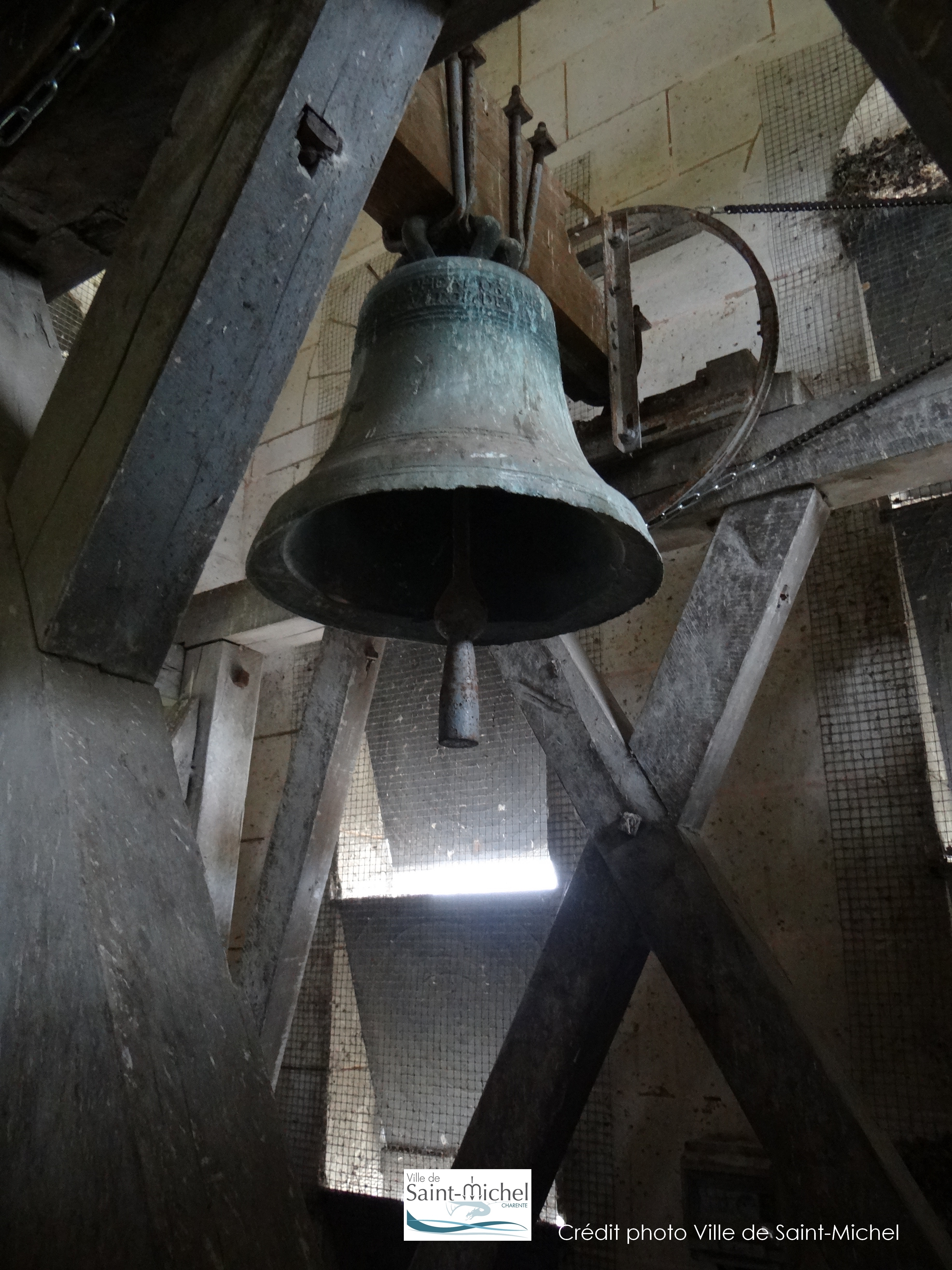 Visite du clocher de l'église de Saint-Michel