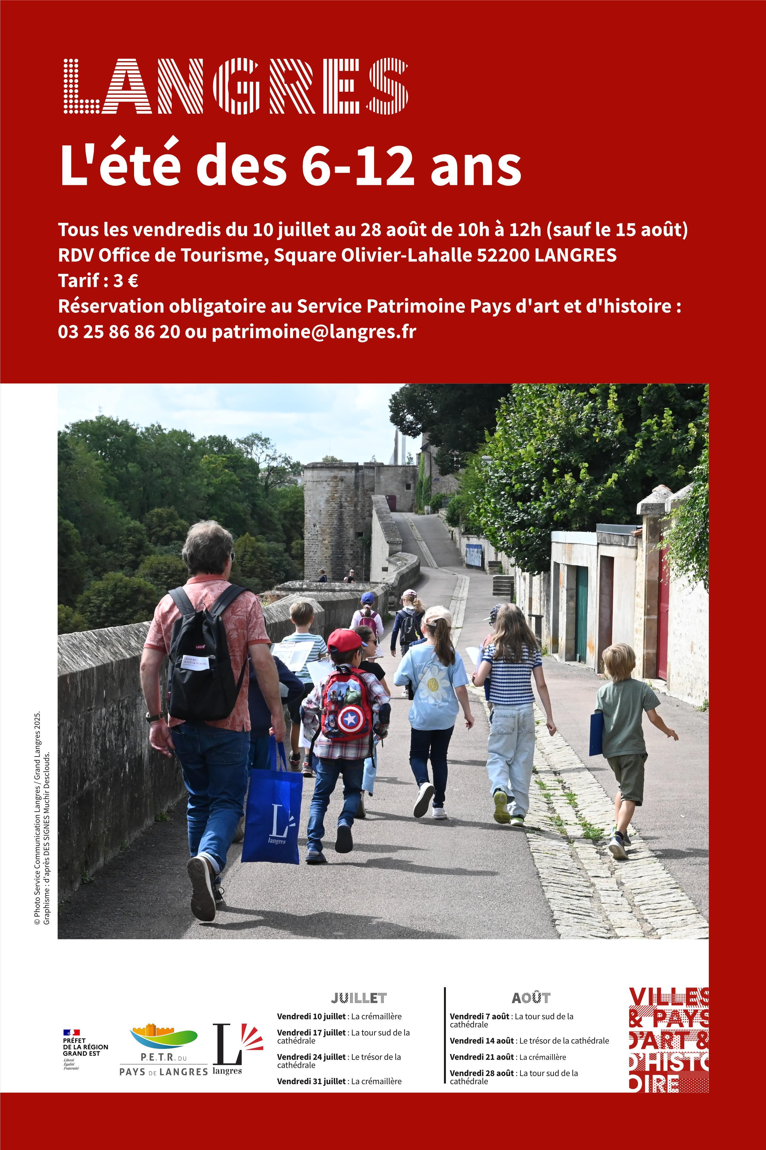 ATELIERS ENFANTS : L'ETE DES 6-12 ANS