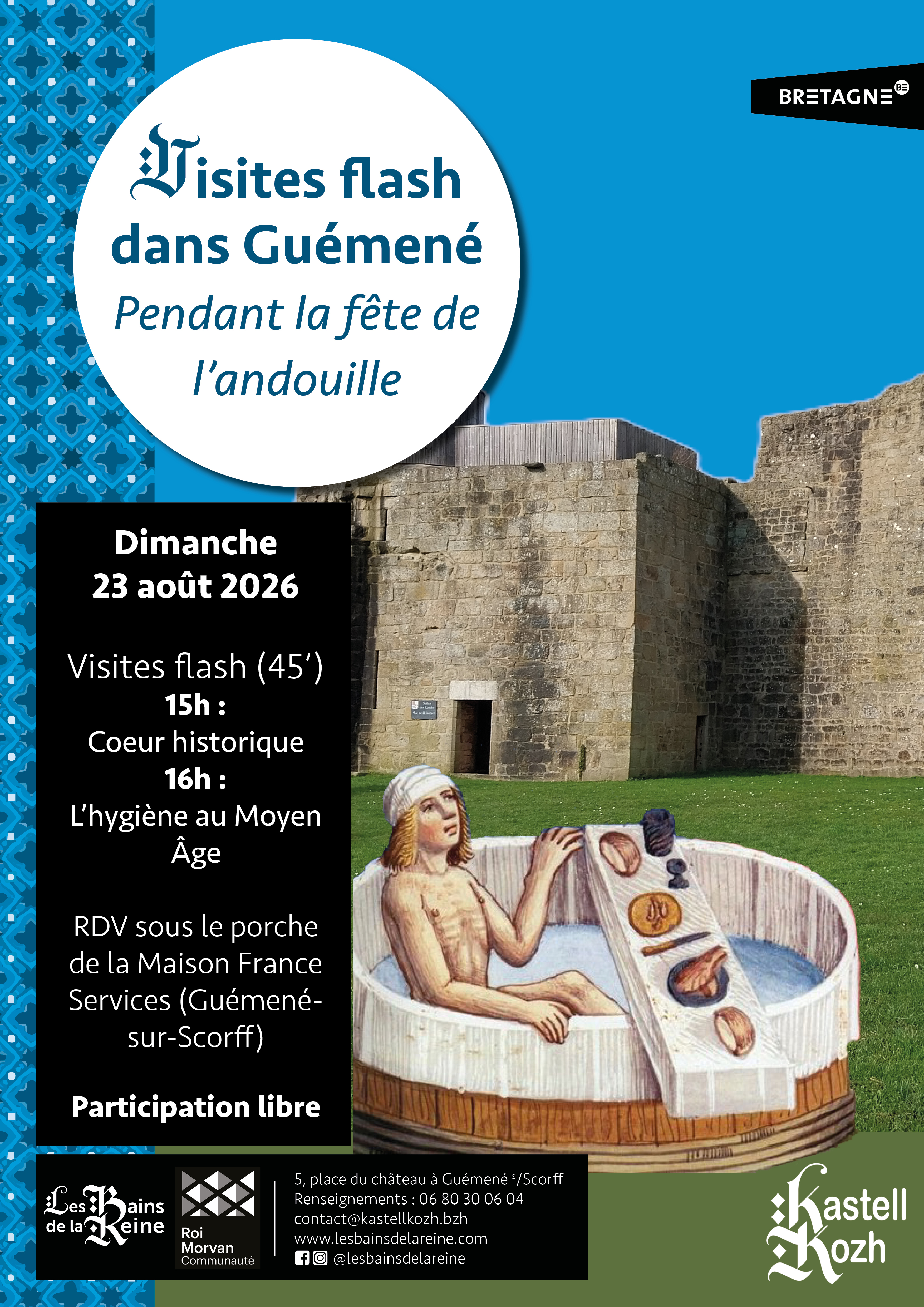 Visites flash dans Guémené