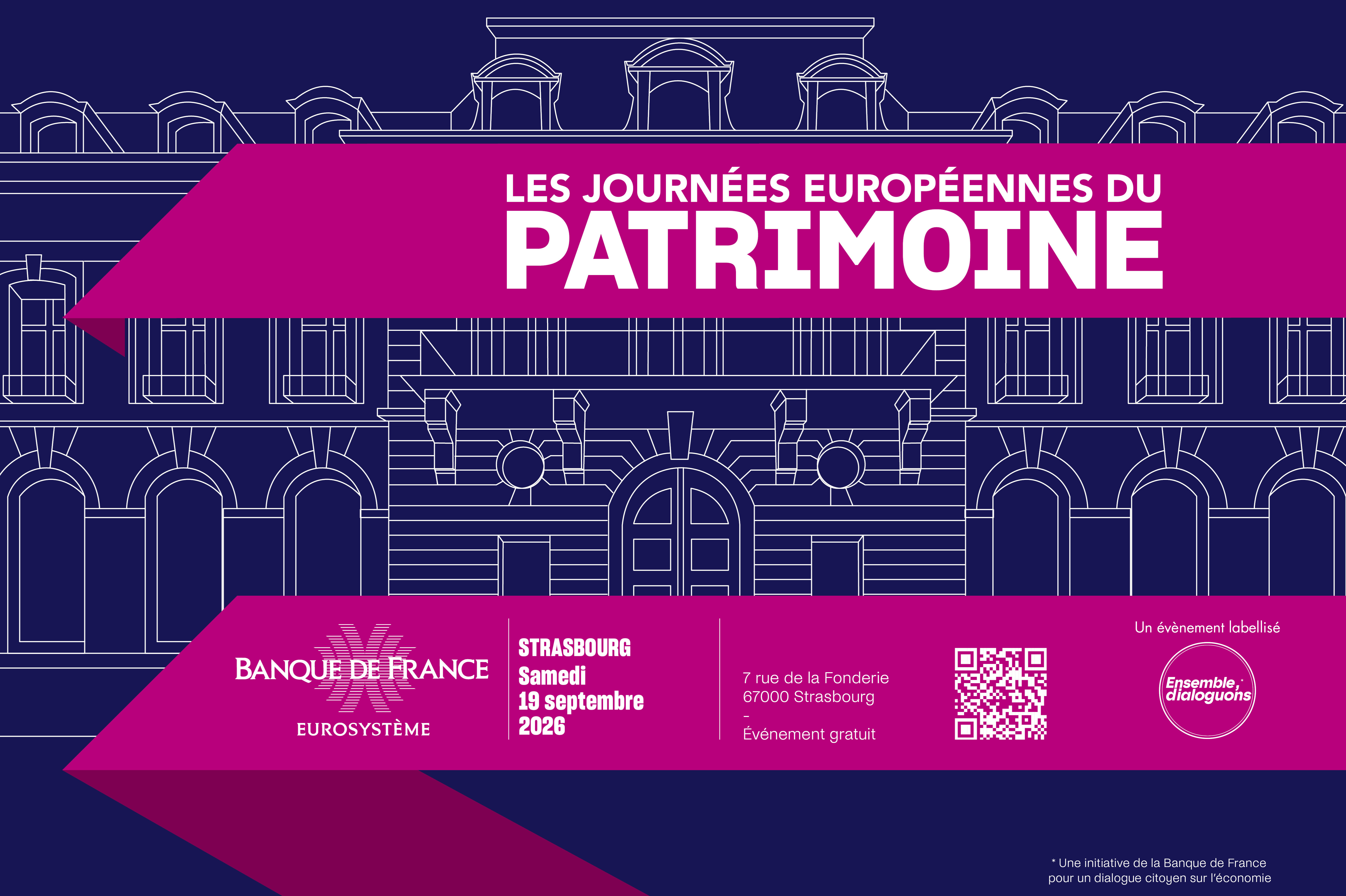 Venez découvrir la Banque de France à Strasbourg