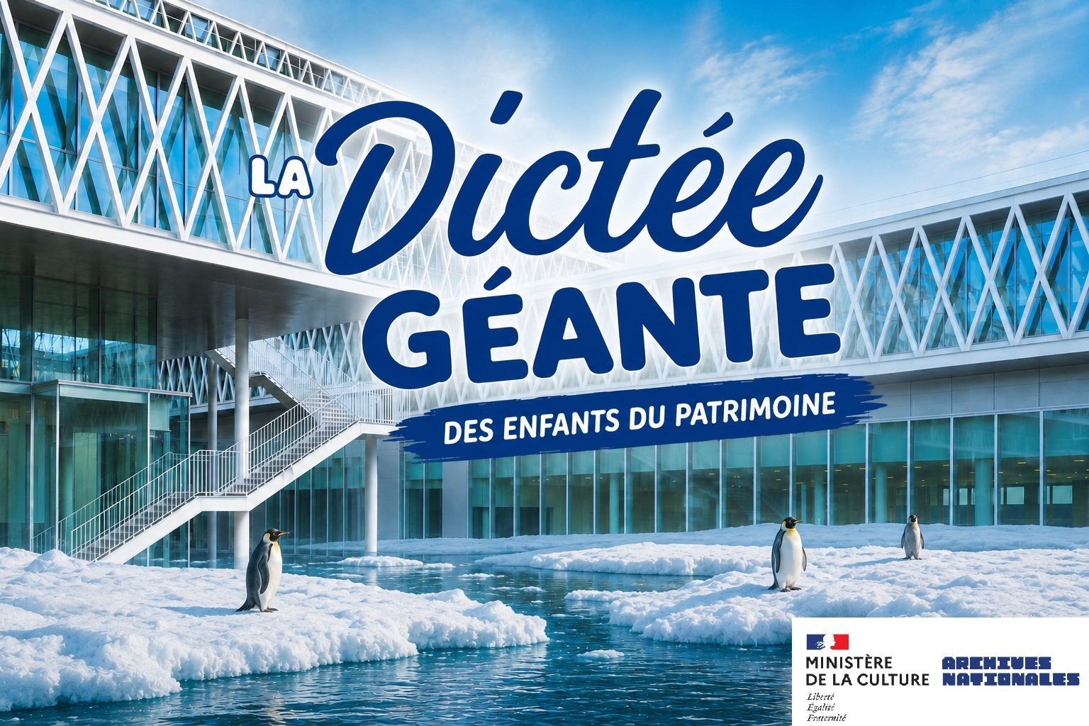 La Dictée Géante des Enfants du Patrimoine