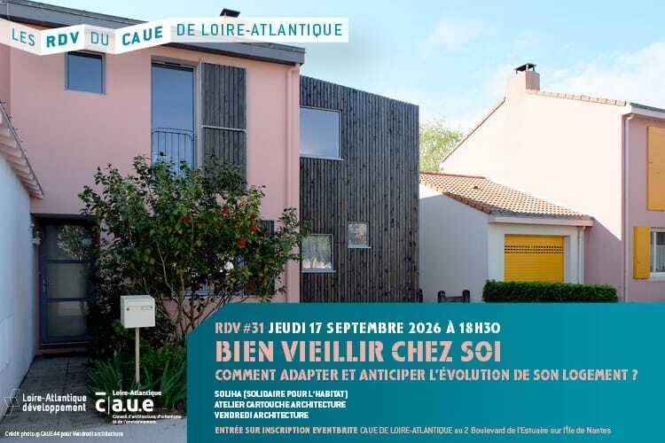 RDV#31 du CAUE : Bien vieillir chez soi