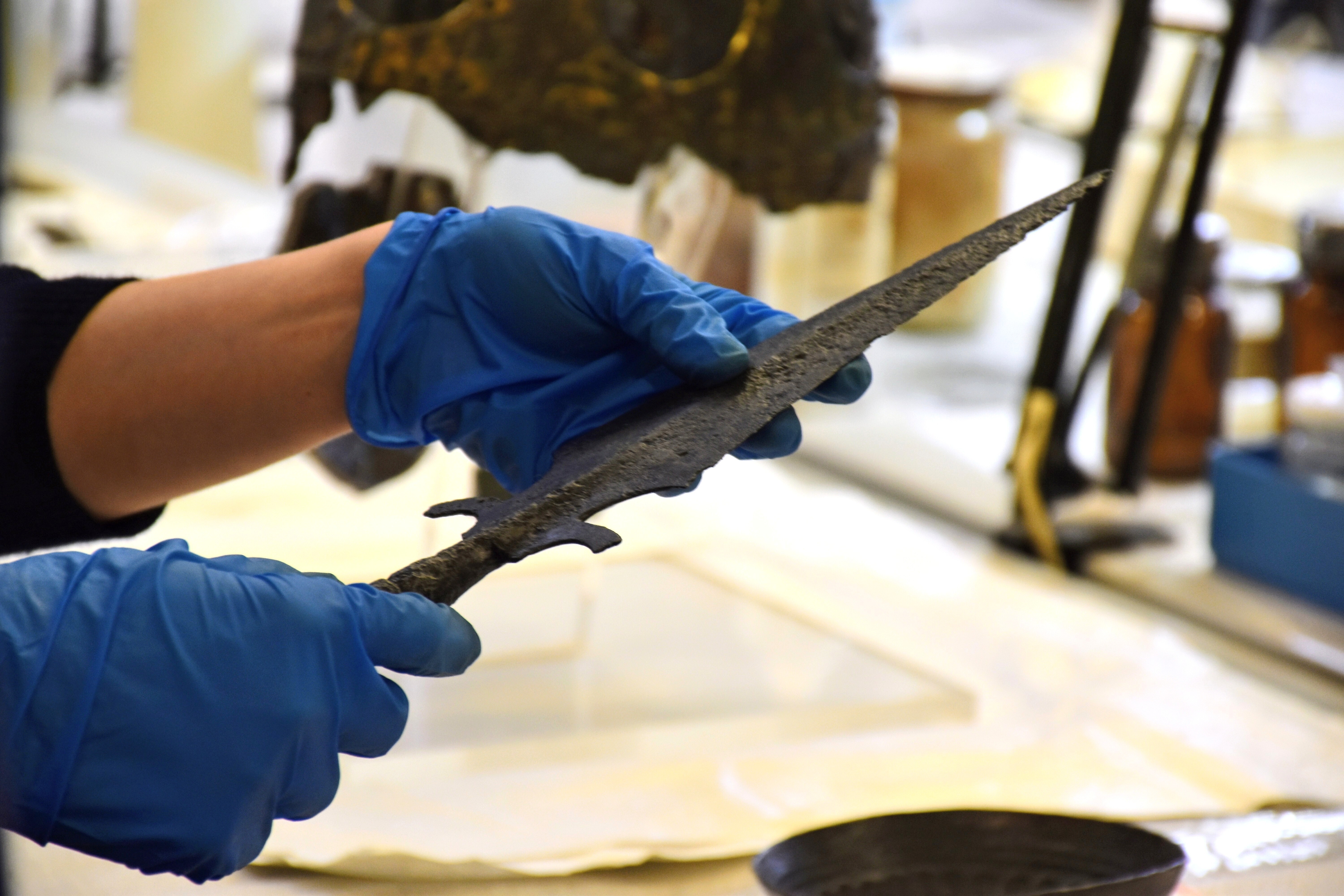 Visite du Laboratoire d'Archéologie des Métaux