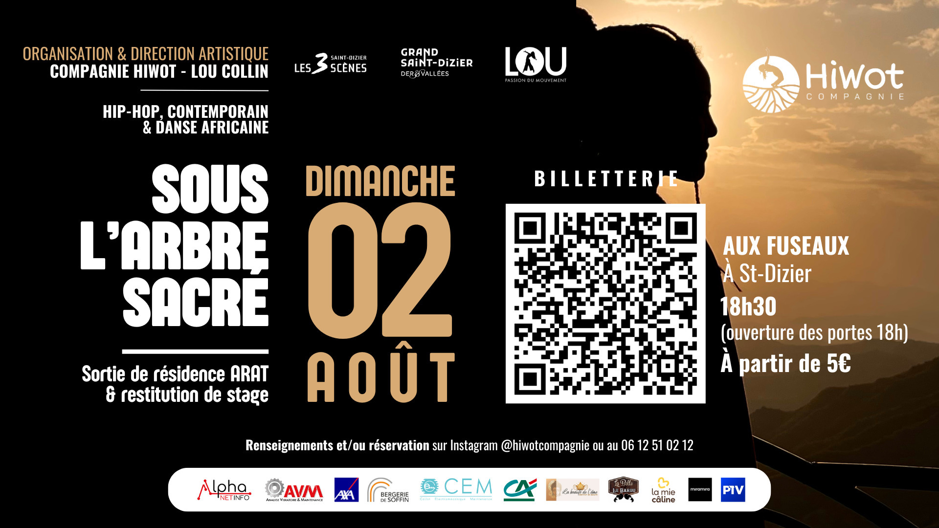 Sous l’arbre sacré : spectacle de danse