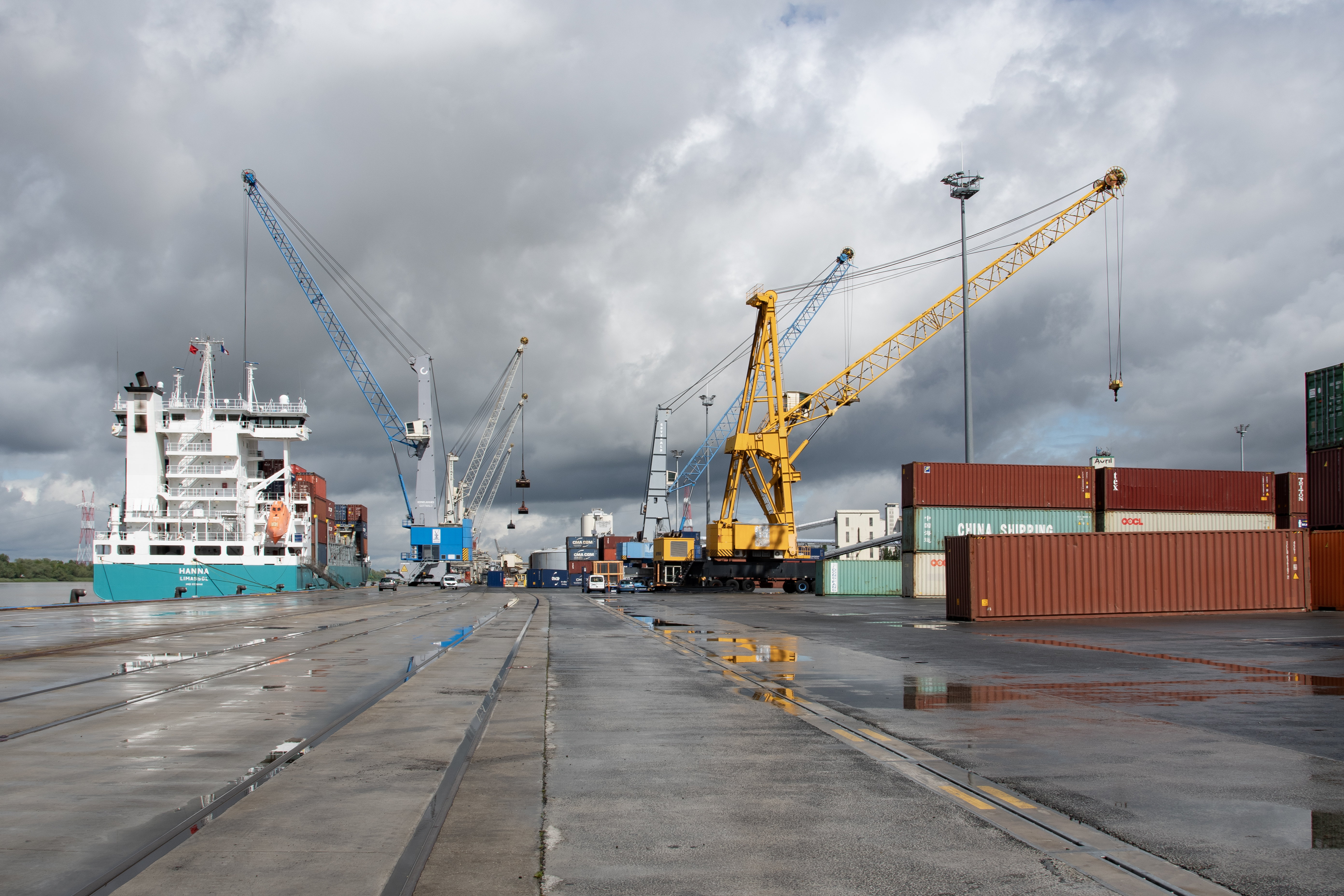 Visite commentée du terminal de Bassens