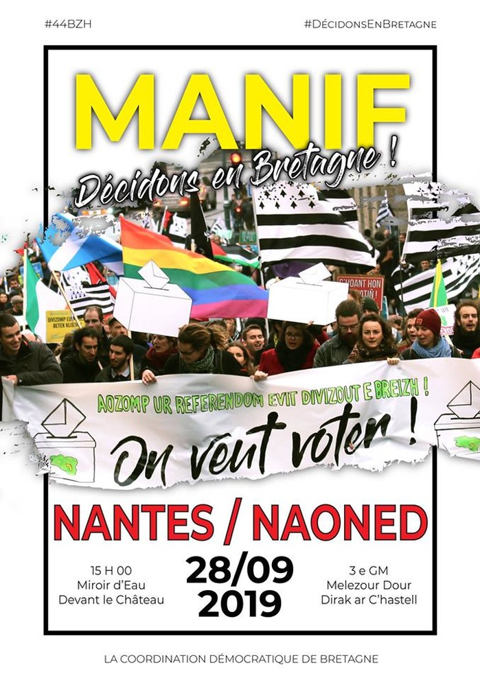 Karr-boutin o loc'hañ eus Karaez evit manifestadeg Naoned