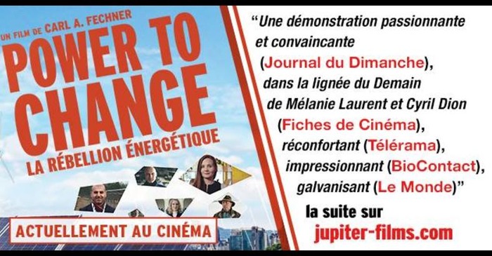 [Projection-débat] POWER to CHANGE La rebellion énergétique