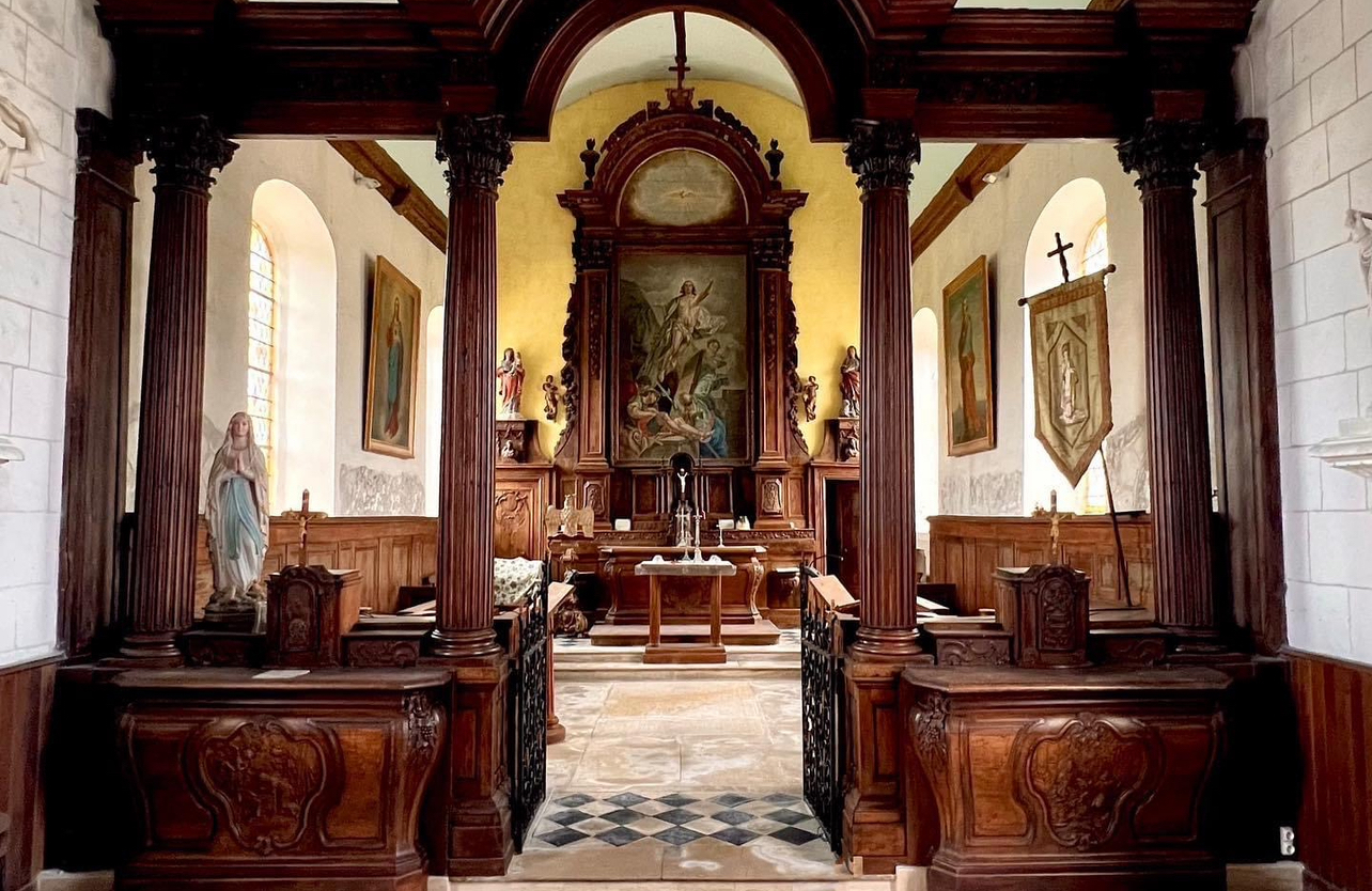 Visite guidée de l'église et des nouvelles recherches