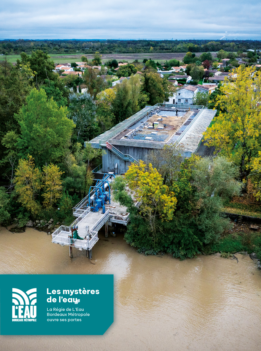 Visite de la station de production d’eau industrielle