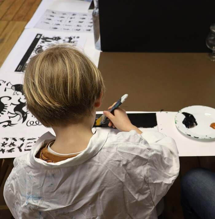 Animation jeune public : visites-ateliers en famille