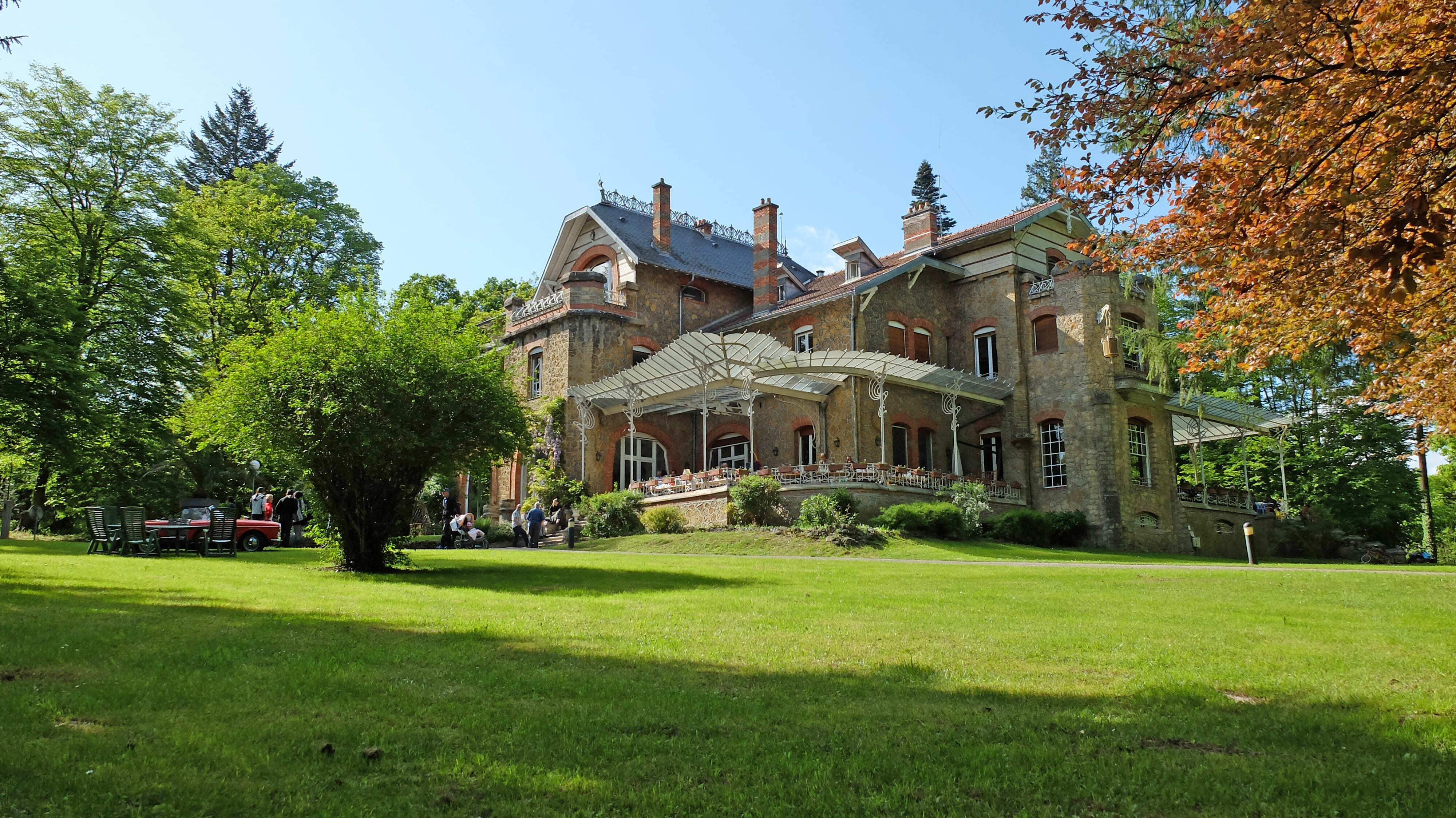Visite commentée du parc du Domaine des Eaux Bleues