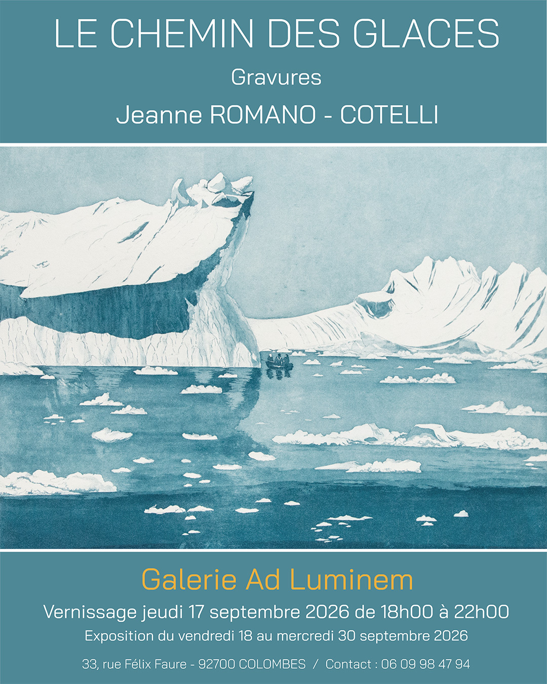 Exposition "Le chemin des glaces : gravures"