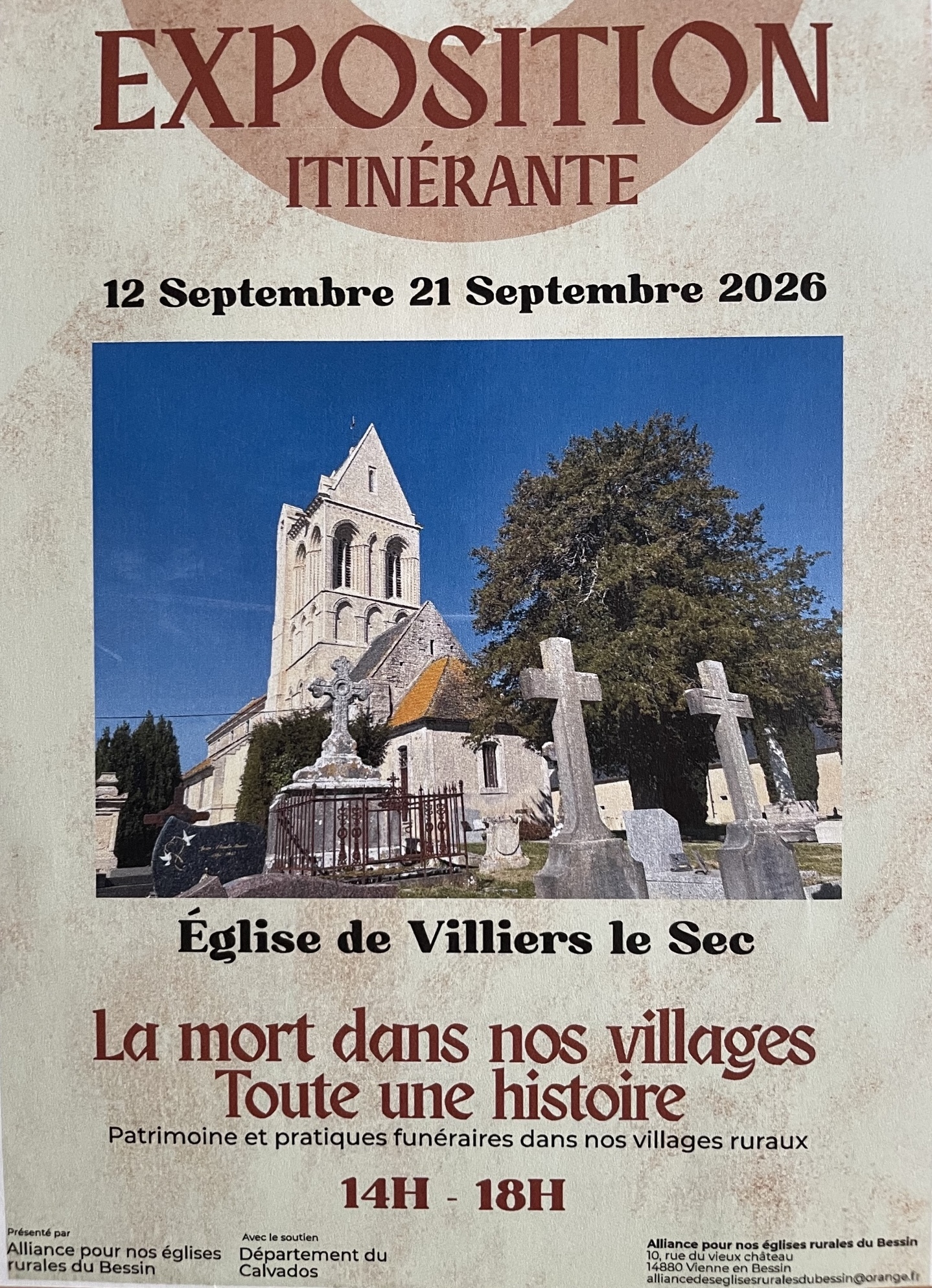Exposition : la mort dans nos villages, toute une histoire !