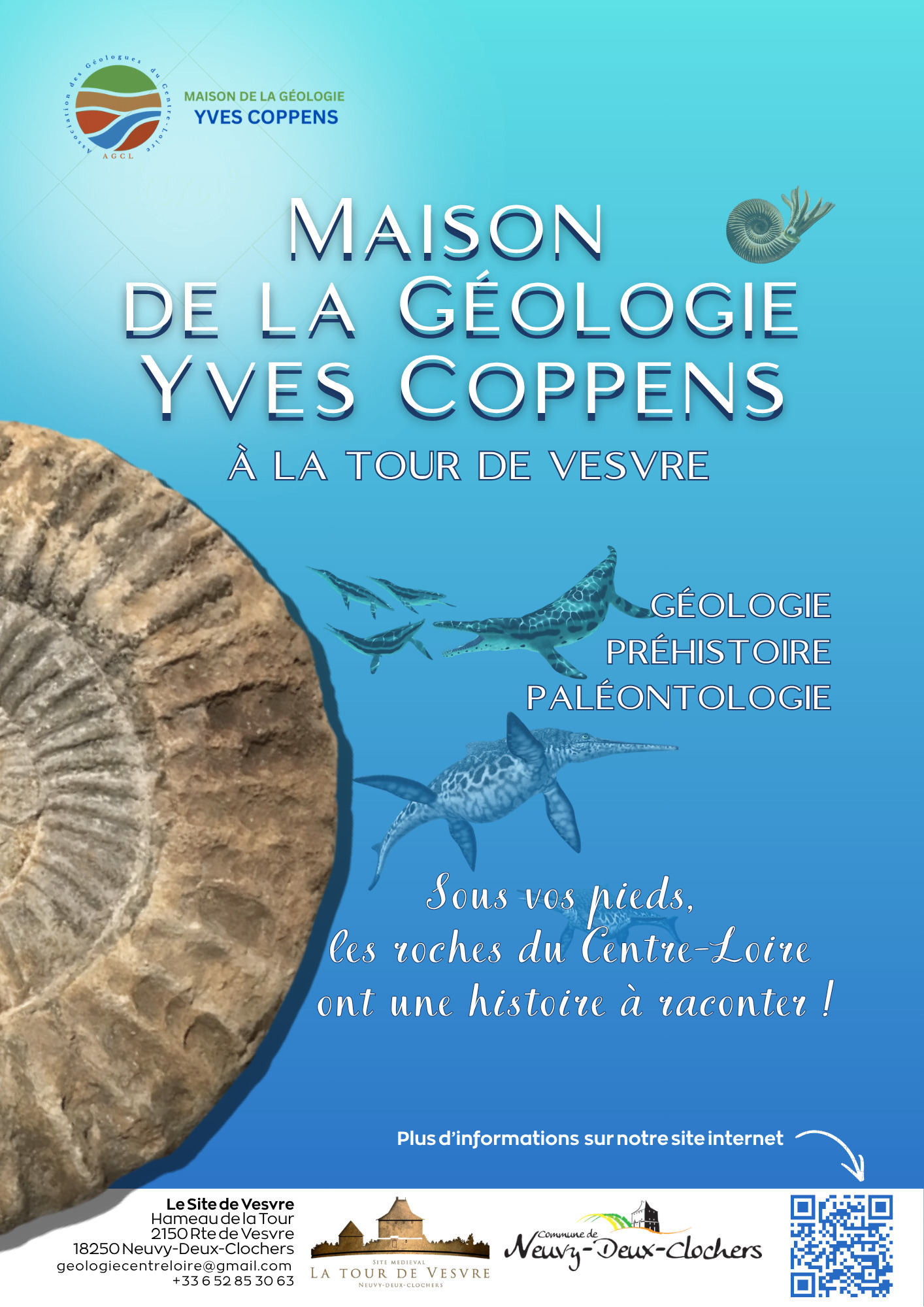Visite de la Maison de la Géologie - Yves Coppens