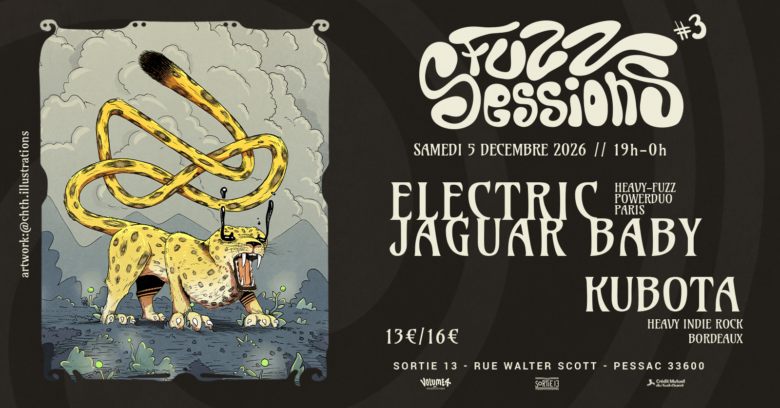 FUZZ SESSIONS #3 : Electric Jaguar Baby + Kubota