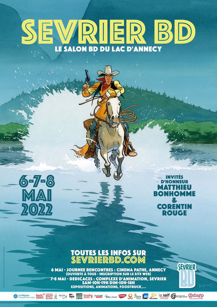 Journée de rencontres de la BD le vendredi 6 mai au cinéma Pathé d'Annecy avec 9 auteurs. Samedi 7 et dimanche 8 mai, dédicaces, ateliers, expositions, lectures pour enfants...